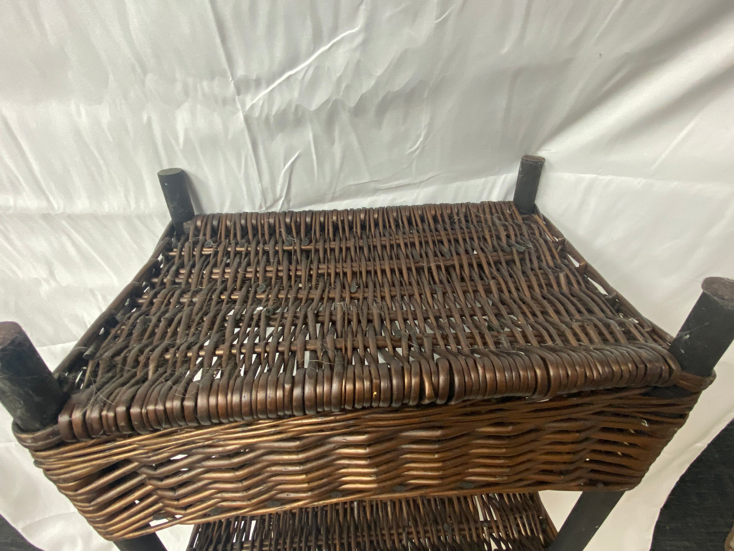 Three-tier Wicker Basket