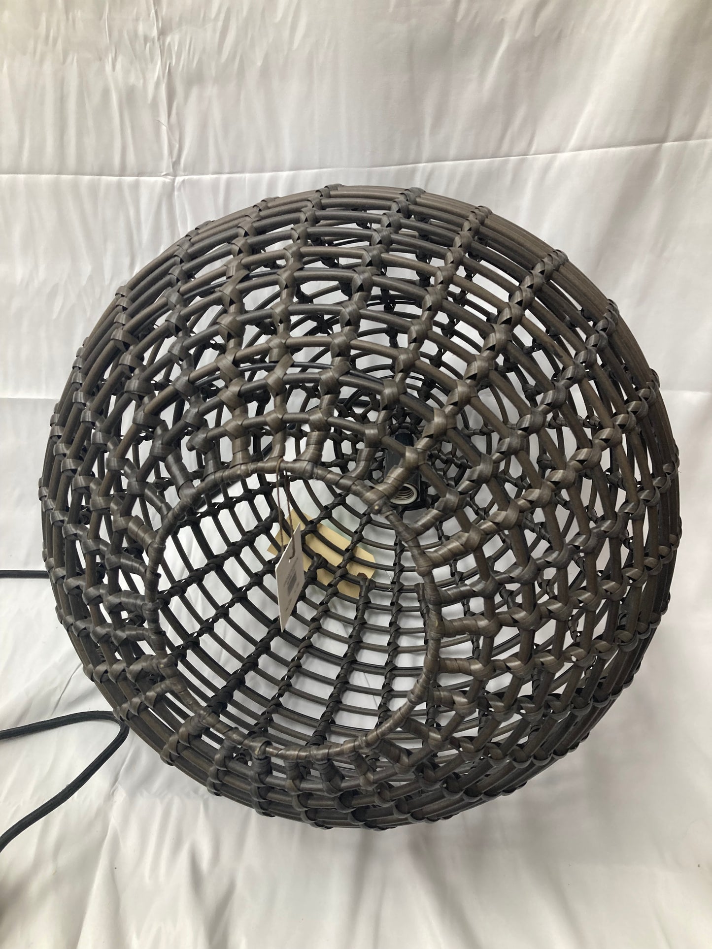 Arhaus Coronado Outdoor Pendant Light – Woven Globe Design