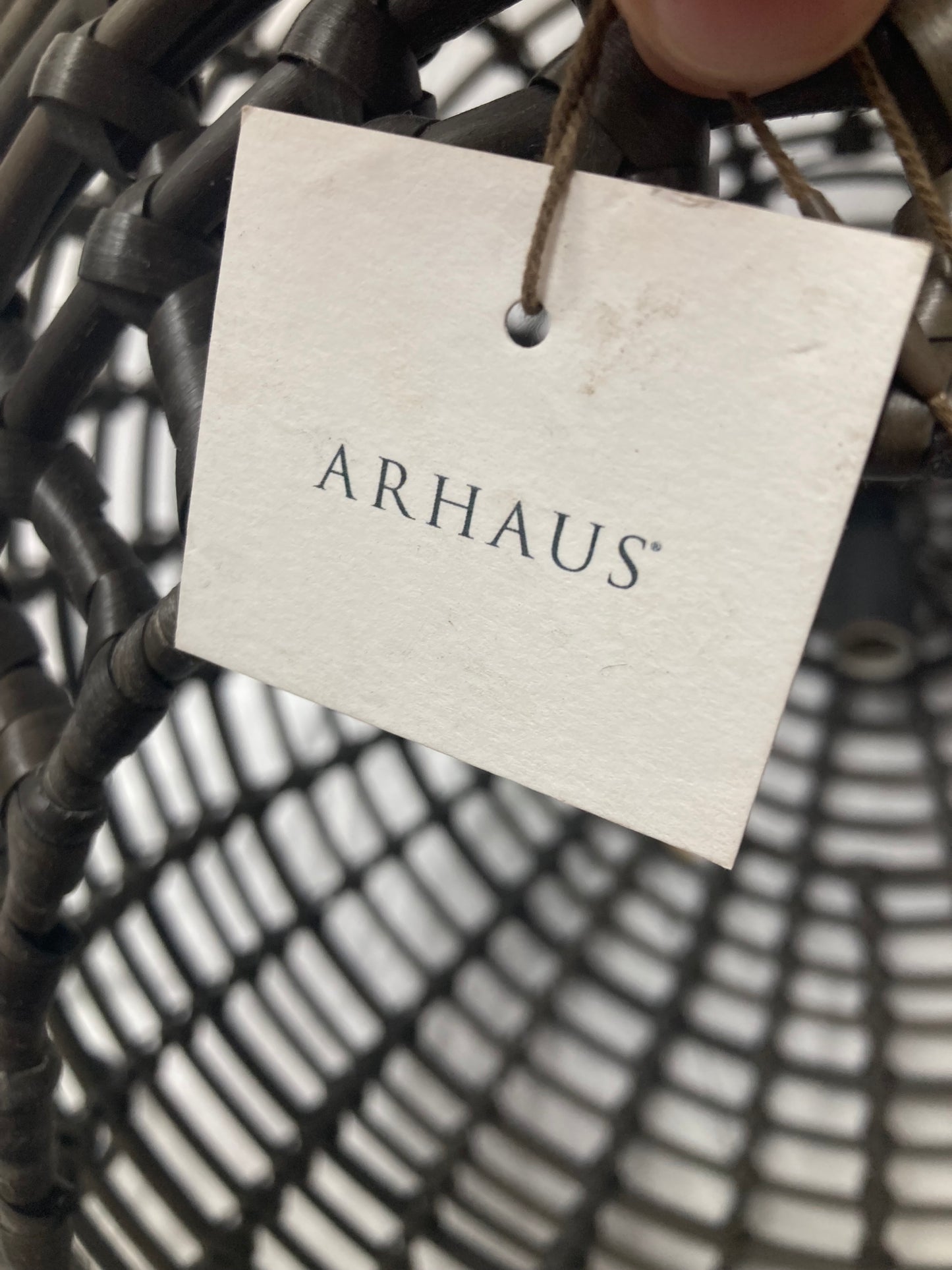 Arhaus Coronado Outdoor Pendant Light – Woven Globe Design