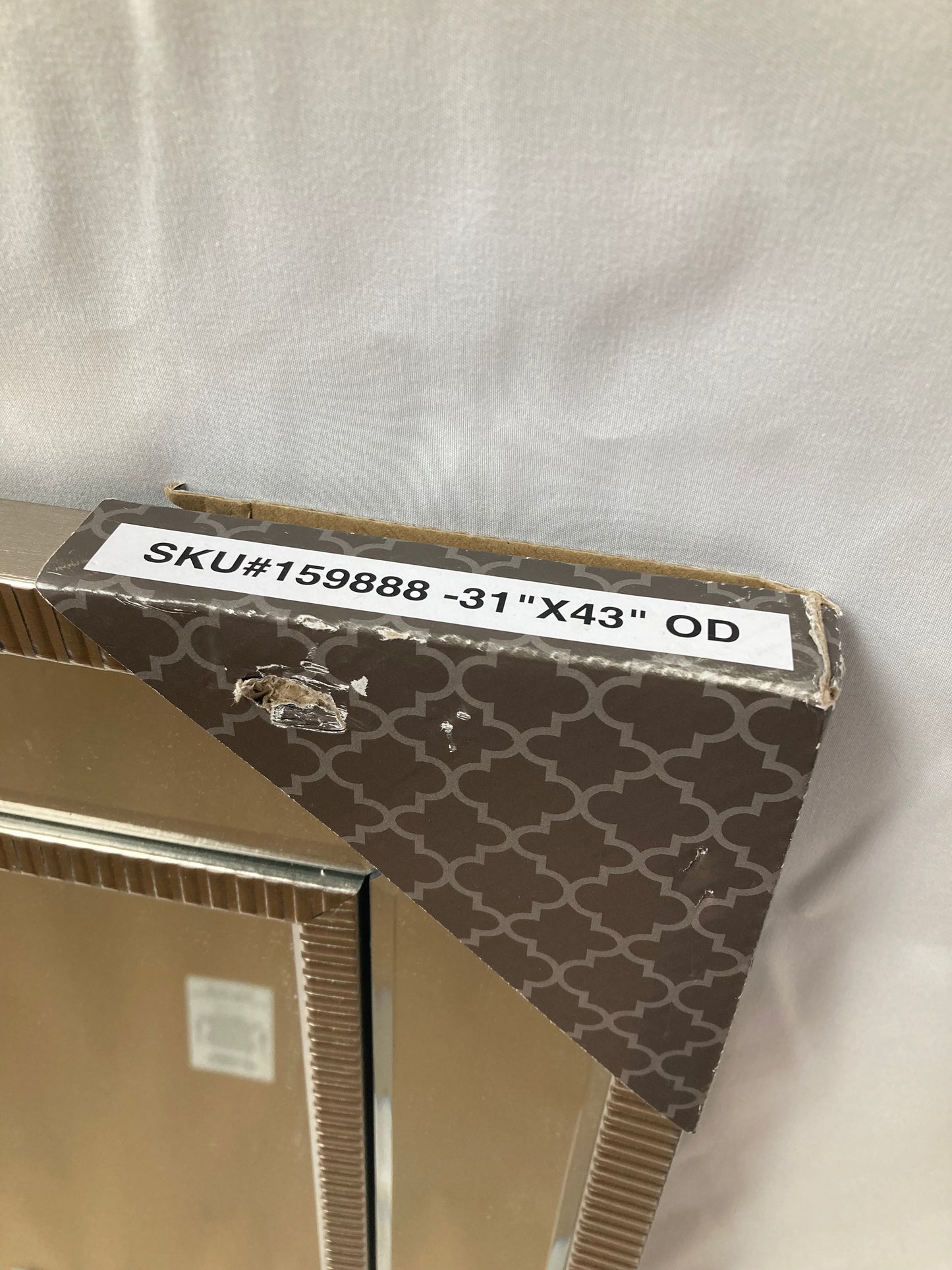 Kirkland's Home Luxe Collection Decorative Wall Mirror – 31” x 43” (2 Available)