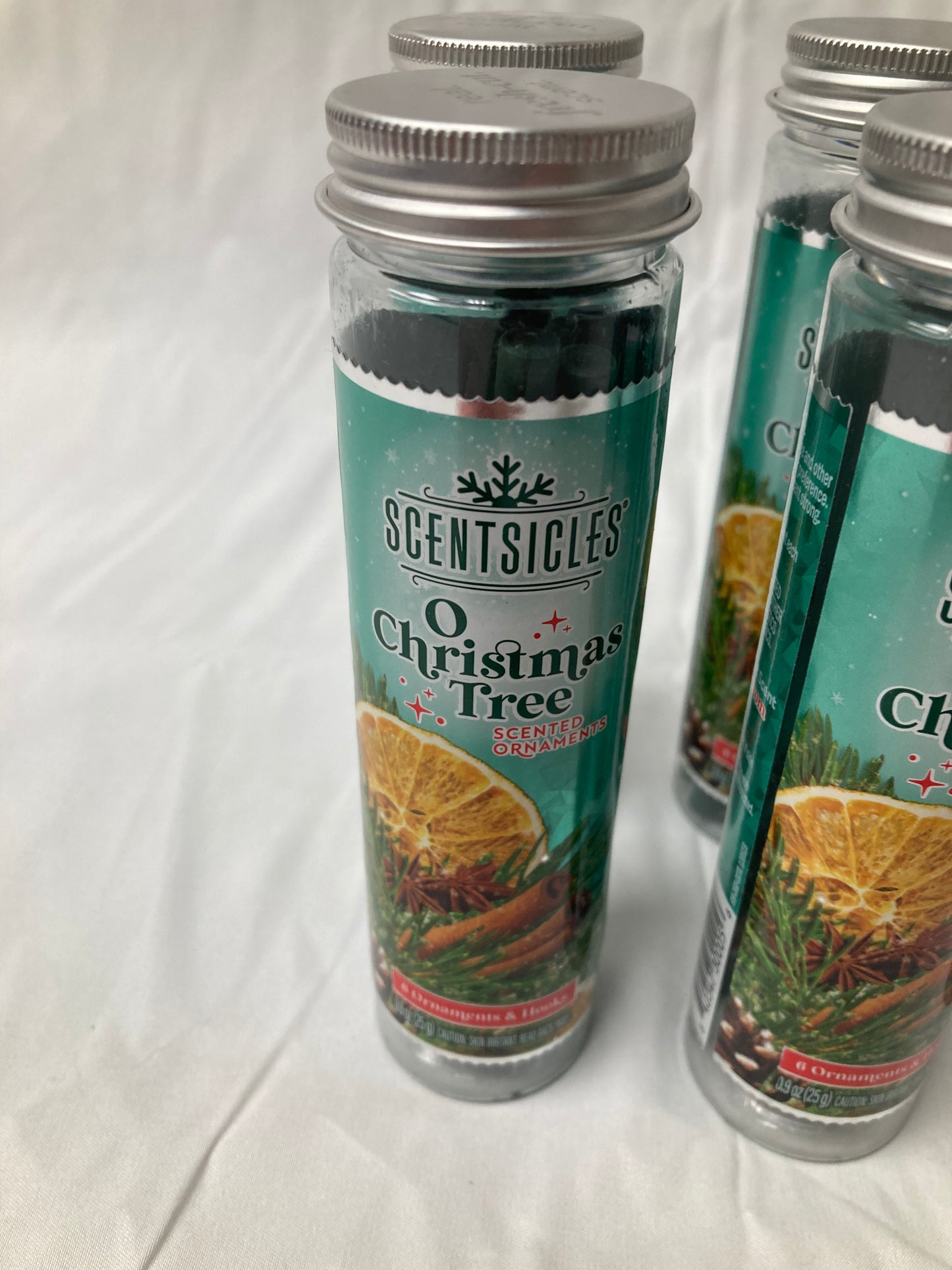 Scentsicles “O Christmas Tree” Scented Ornaments – Orange & Honey
