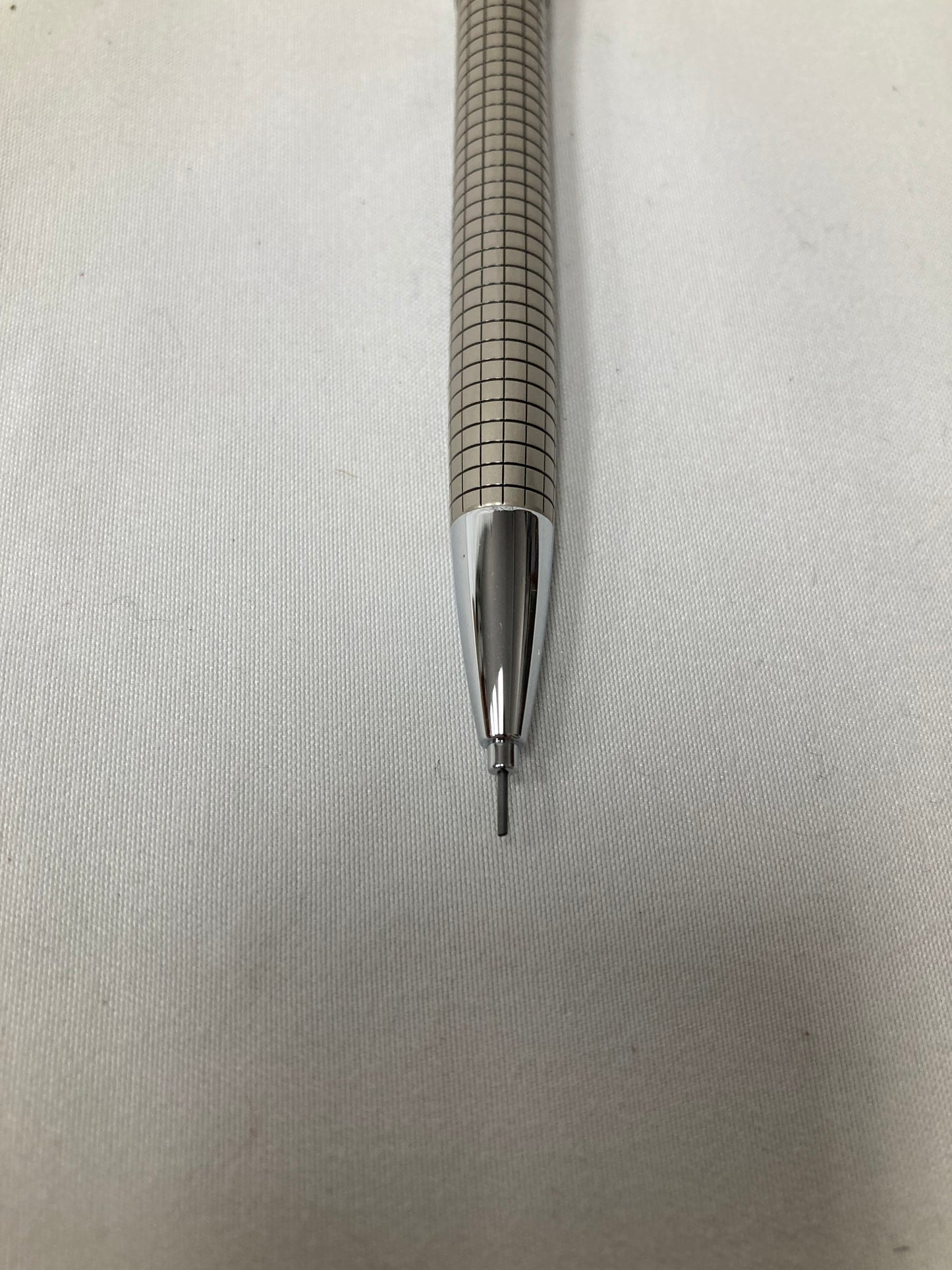 Cross Pen & Mechanical Pencil Gift Set – Chrome Grid Design