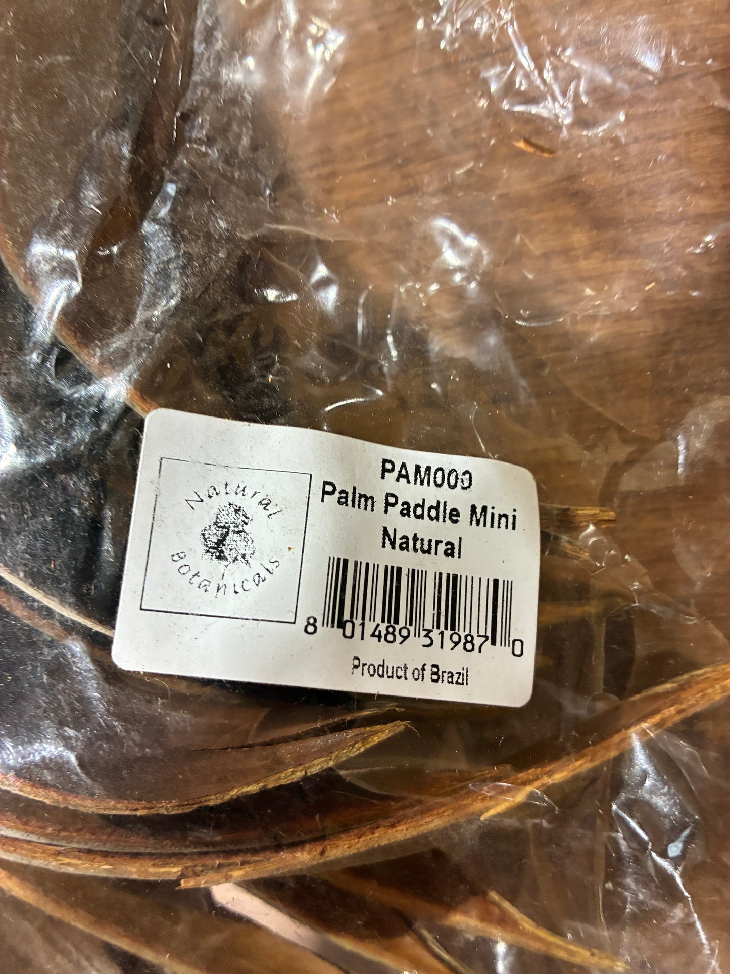Natural Botanicals Palm Paddle Mini Decor Bundles