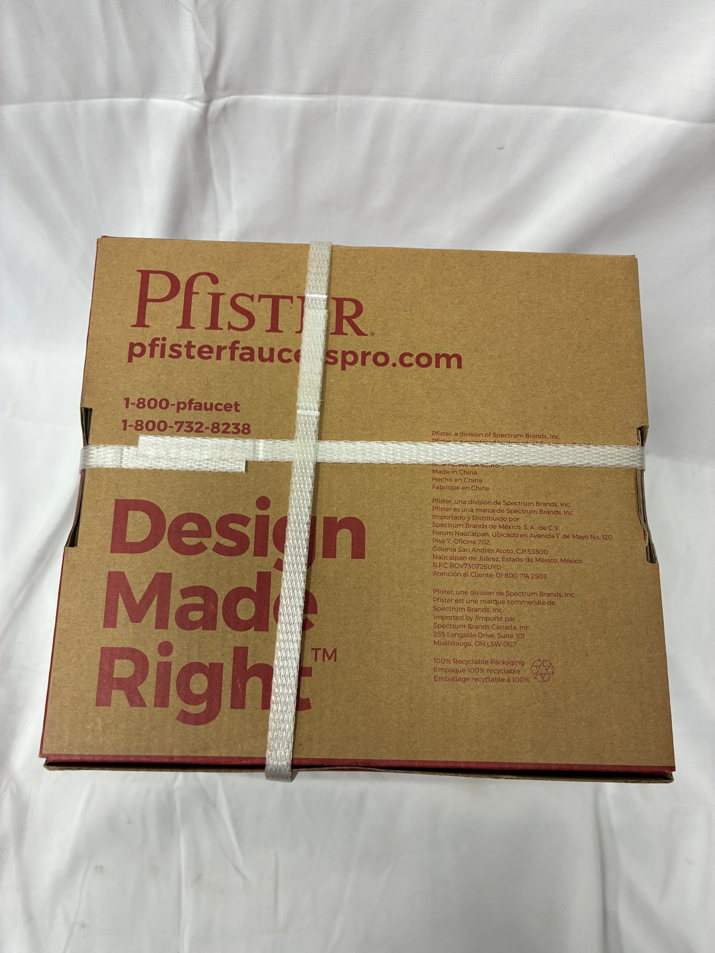 Pfister Woodbury Shower Trim (Model R89-1WDGS) – New in Box
