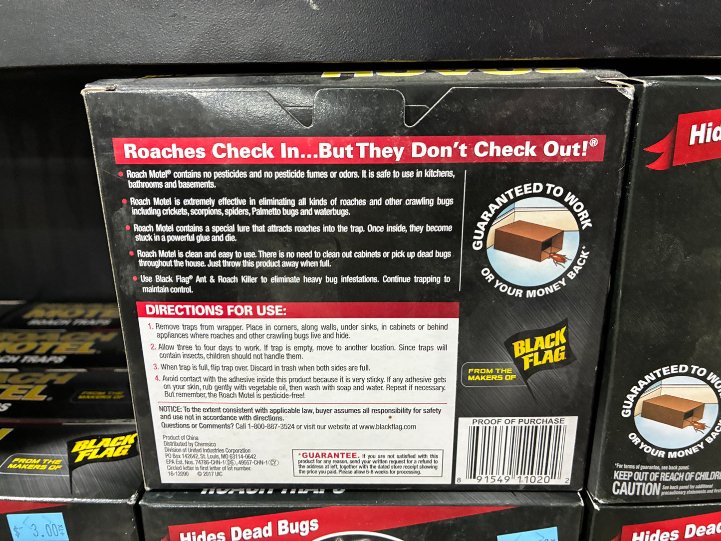 Black Flag Roach Motel Traps (2-Pack)