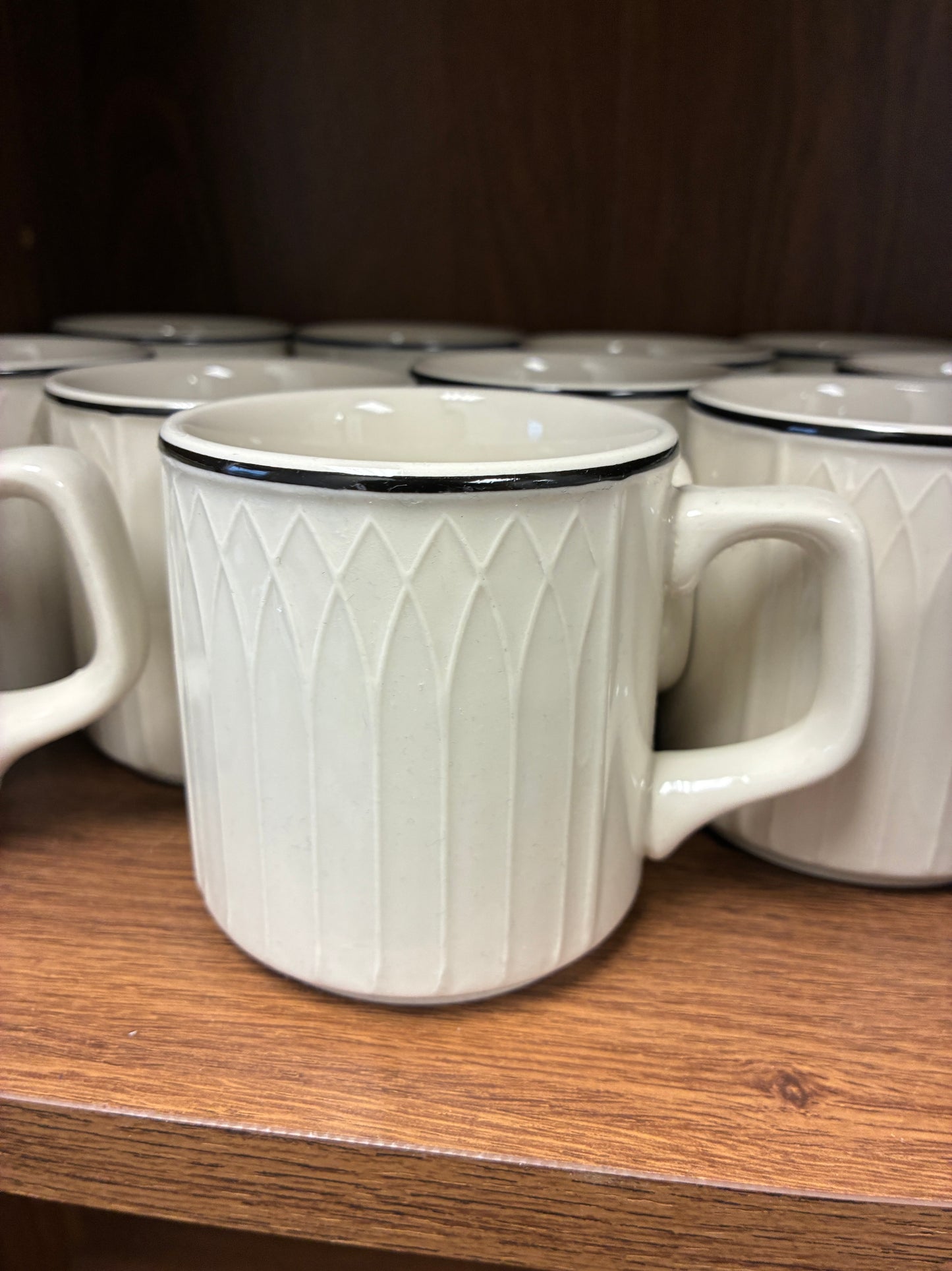 Homer Laughlin Gothic Coffee Mugs