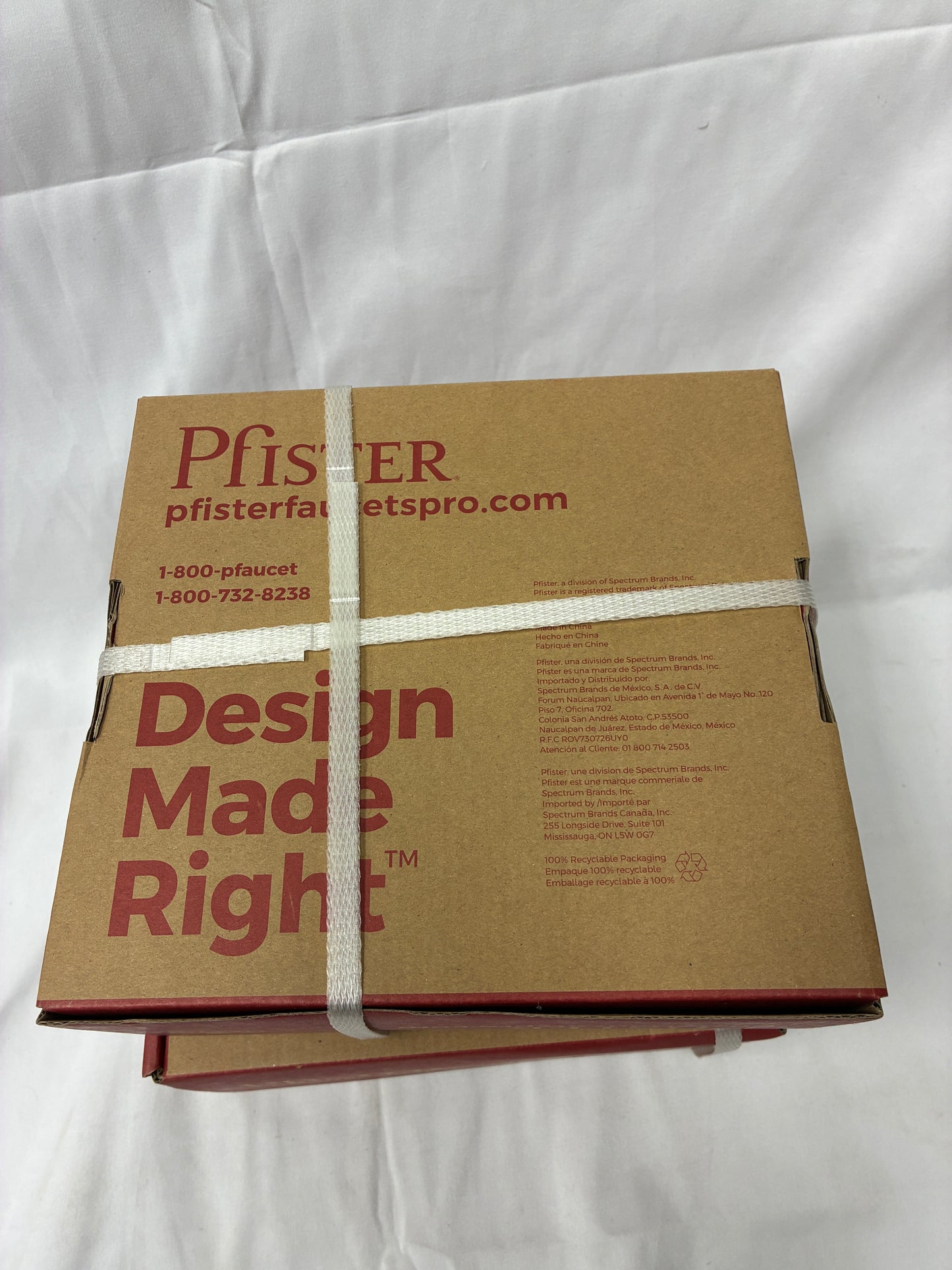 Pfister Woodbury Shower Trim (Model R89-1WDCC) – New in Box