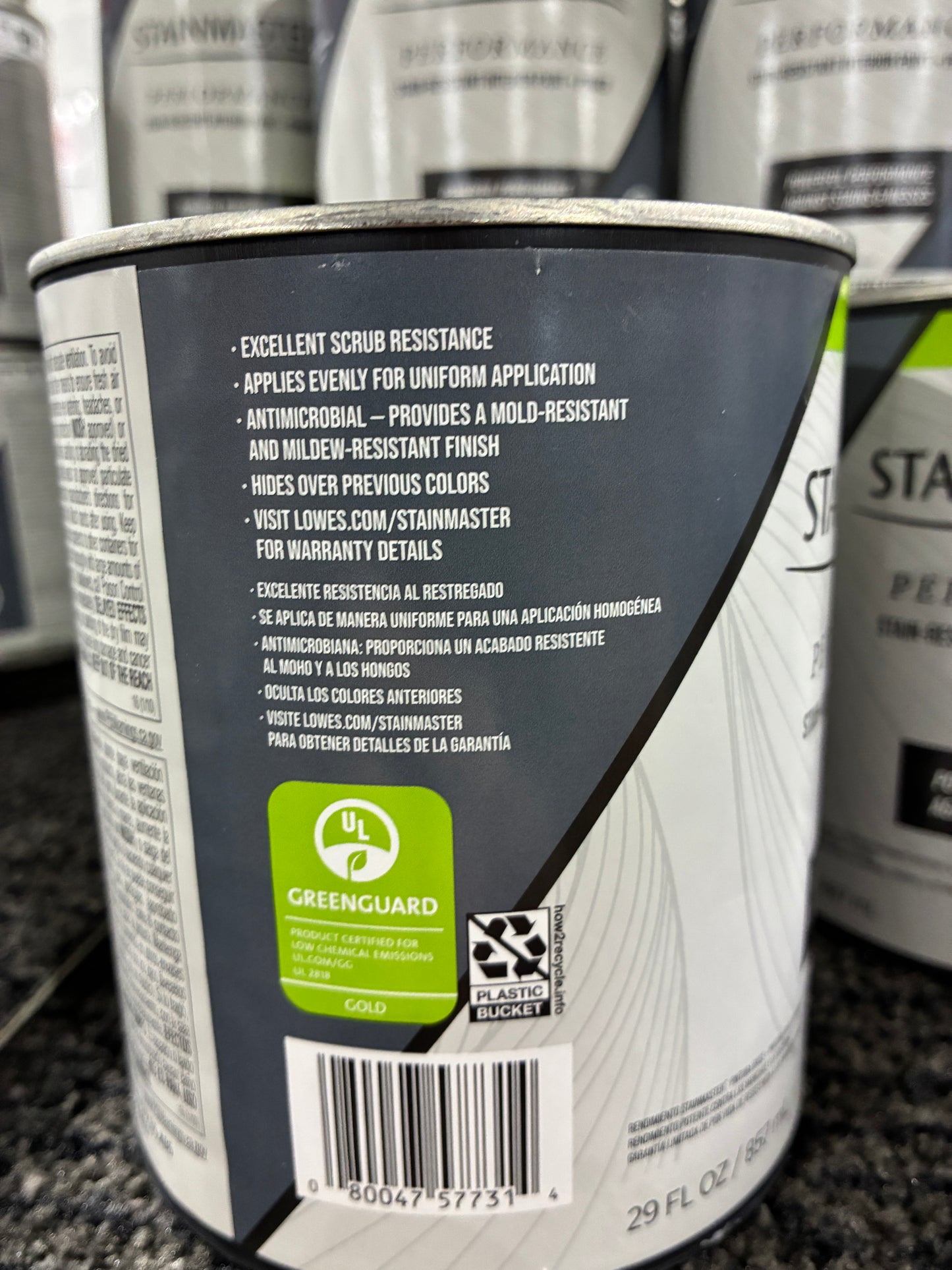 Stainmaster Performance Interior Paint + Primer (Satin Finish, Base C)