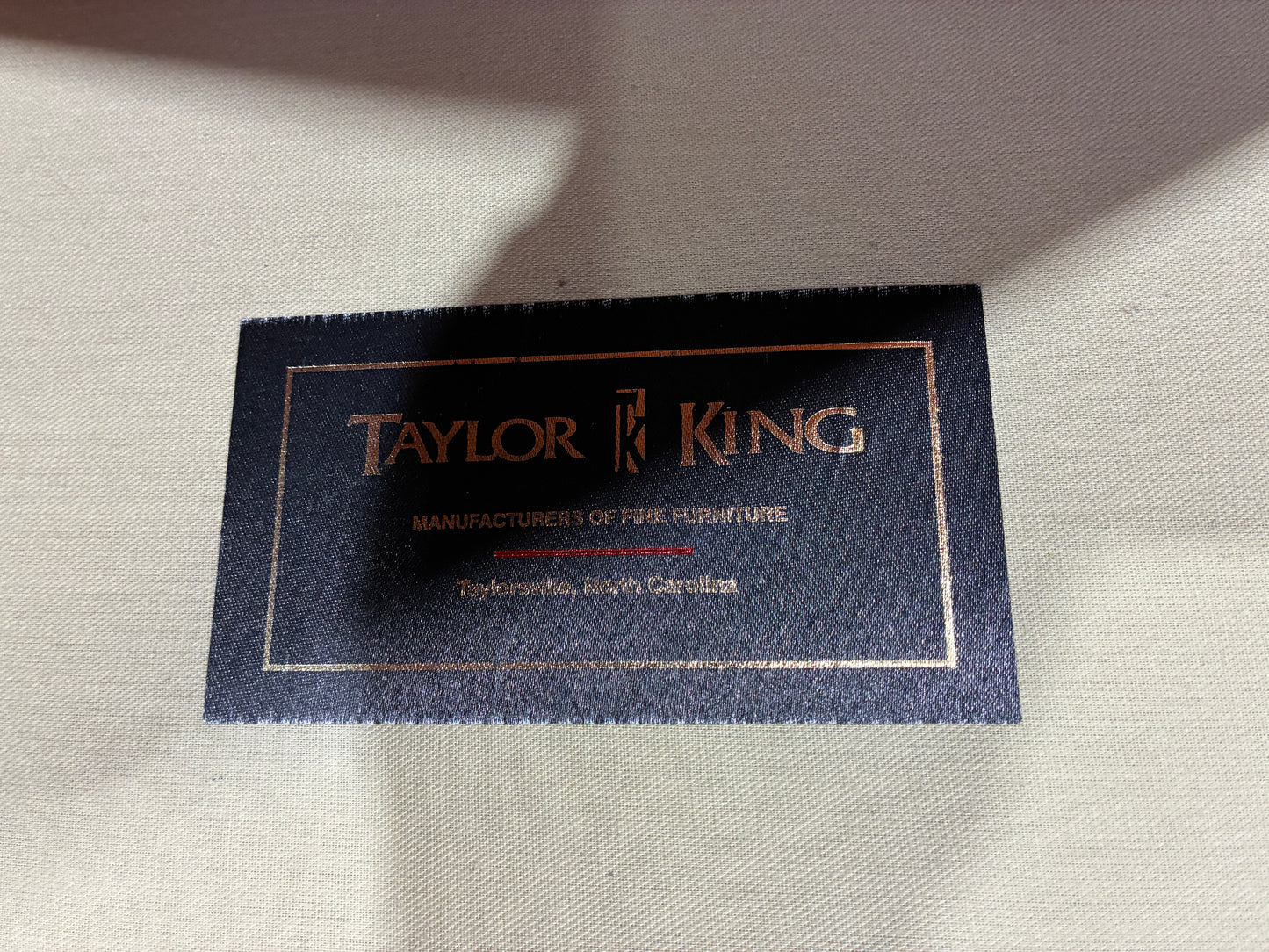 Taylor King Orange Upholstered Sofa