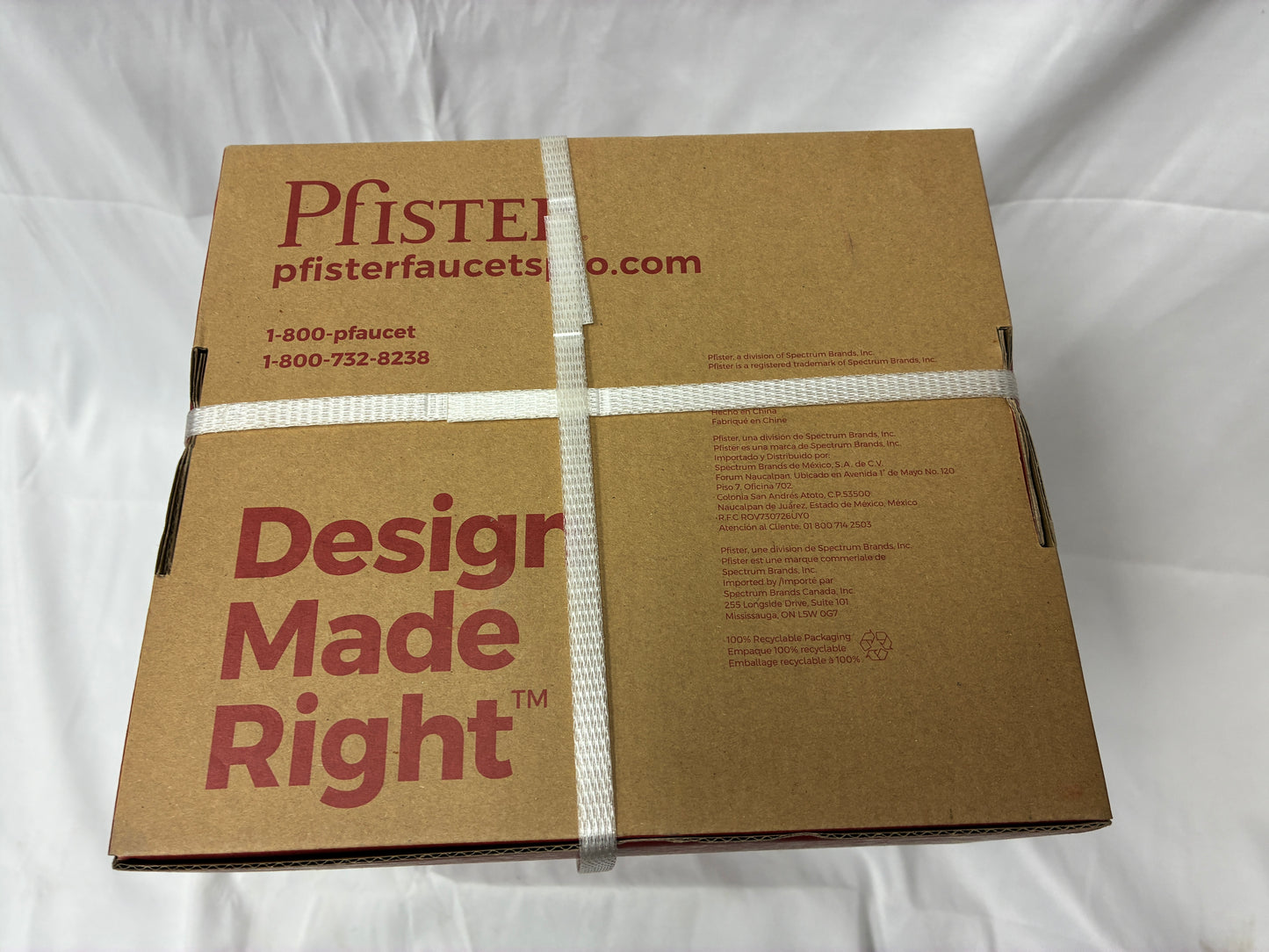 Pfister Woodbury Shower Trim Kit (Model LG89-7WDCC) – New in Box