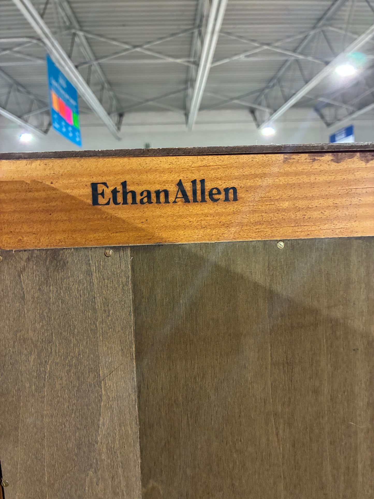 Ethan Allen Solid Wood Media Cabinet / Storage Unit #1