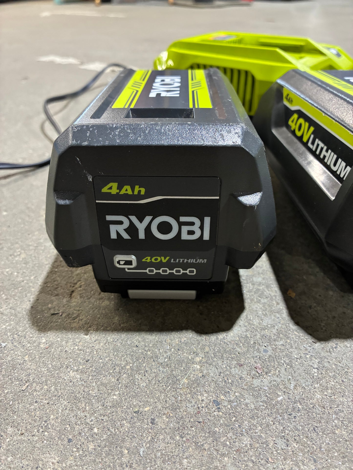Ryobi 40V HP Brushless AWD 21" Battery-Powered Lawn Mower with Batteries & Charger