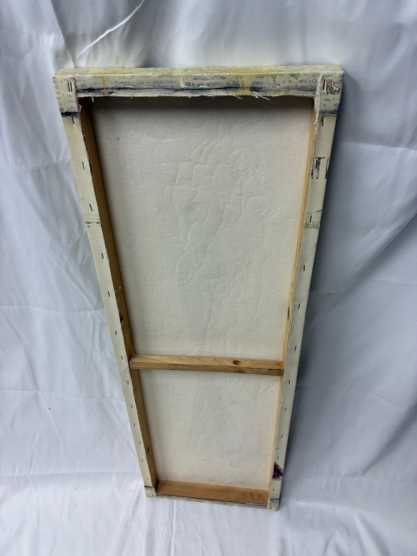 Vintage Dress Canvas Wall Art (12" x 36")