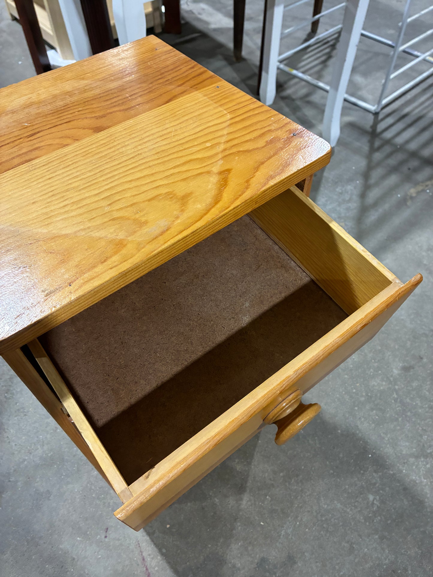 Solid Wood 4-Drawer Storage Chest