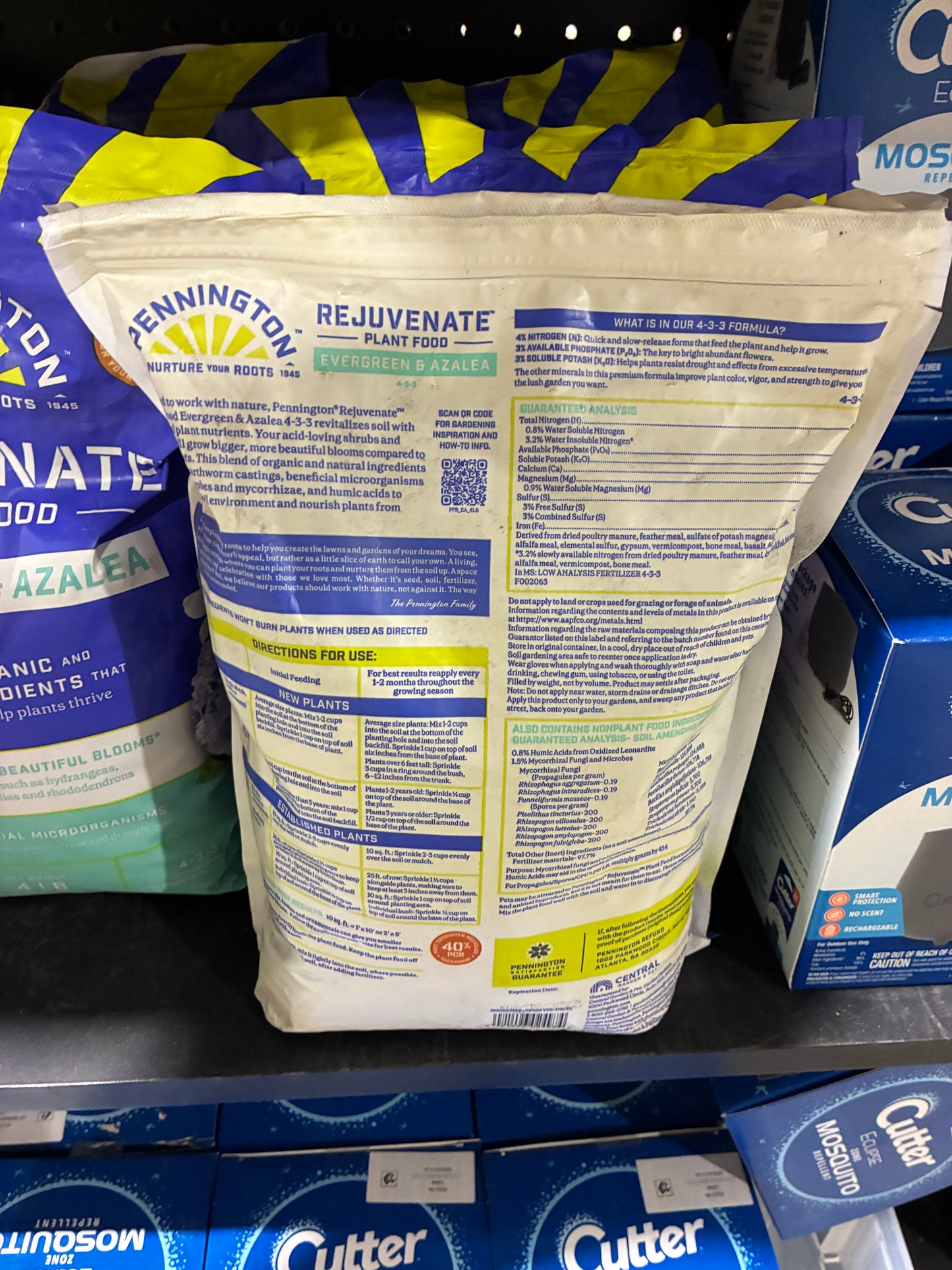 Pennington Rejuvenate Evergreen and Azalea Plant Food 4 lb