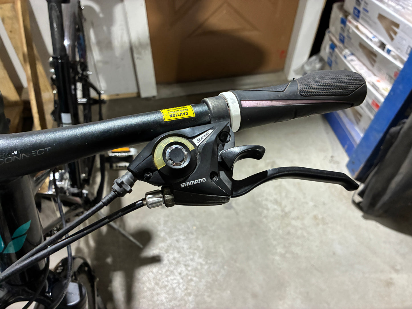 Liv Rove 3 Hybrid Bike – Black with Pink & Teal Accents