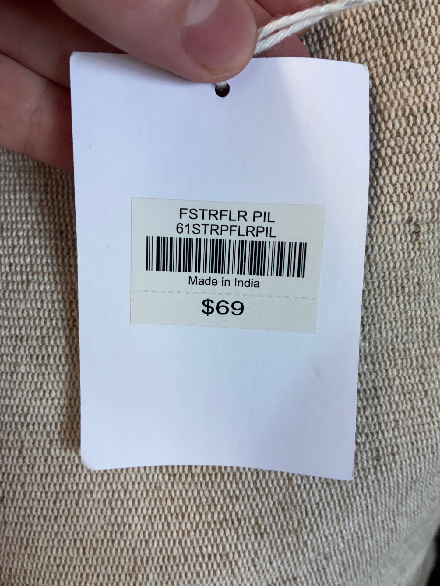 Arhaus Striped Linen Throw Pillows