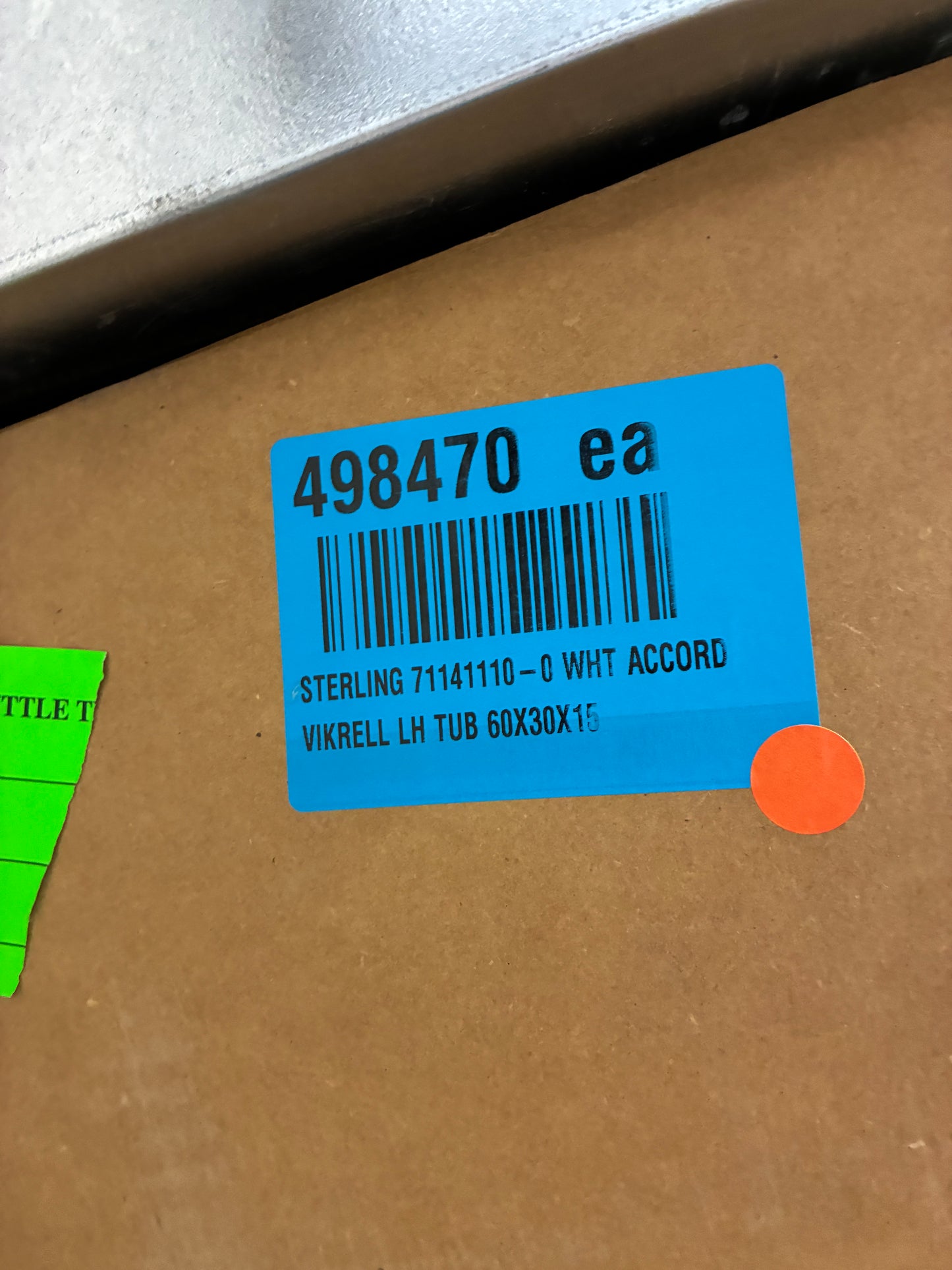Sterling Accord 30" Alcove Bathtub by Kohler (New in Box)
