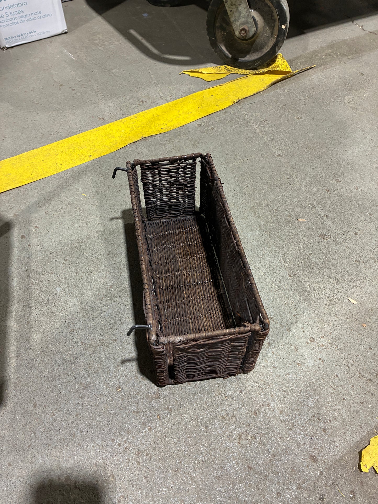 Three-Tier Wicker Wall Storage Organizer