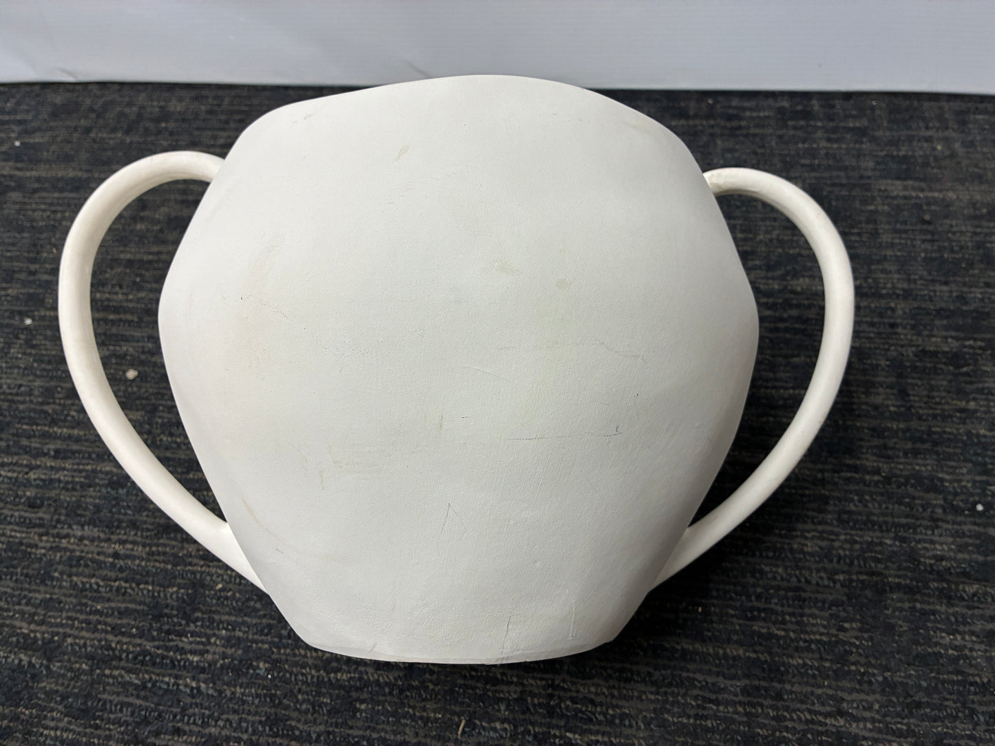 Arhaus Calixte Double Handle Decorative Ceramic Vessel