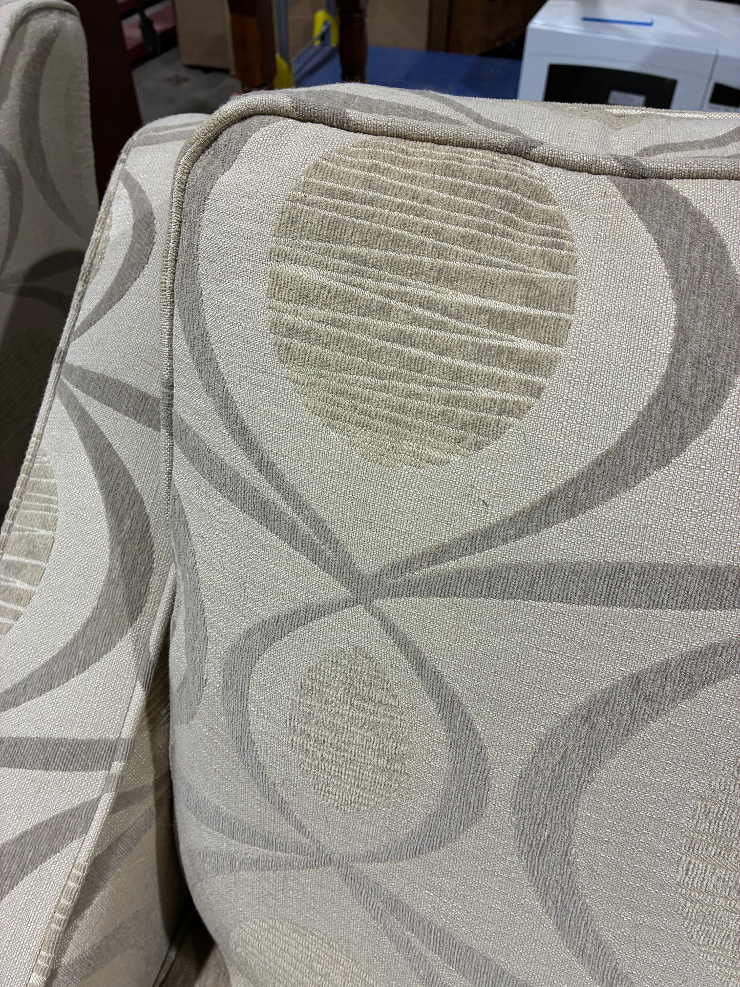 Patterned Upholstered Armchairs