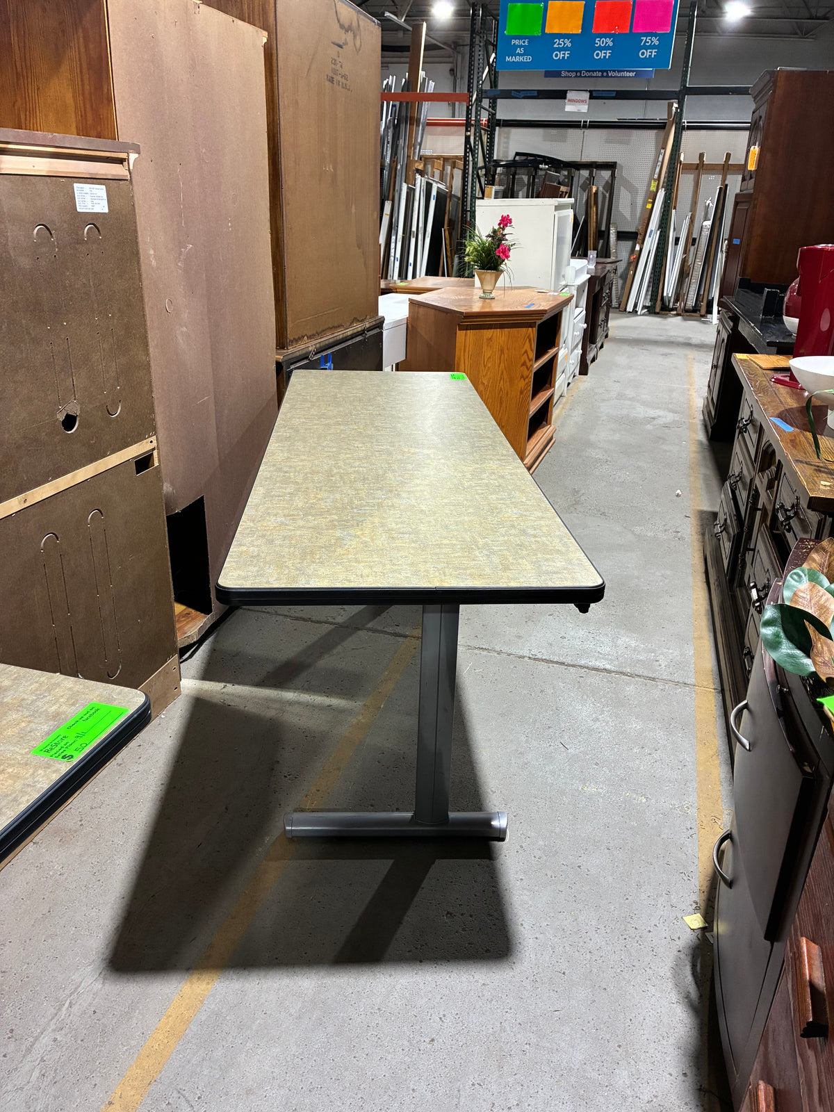Rectangular Laminate Work Table