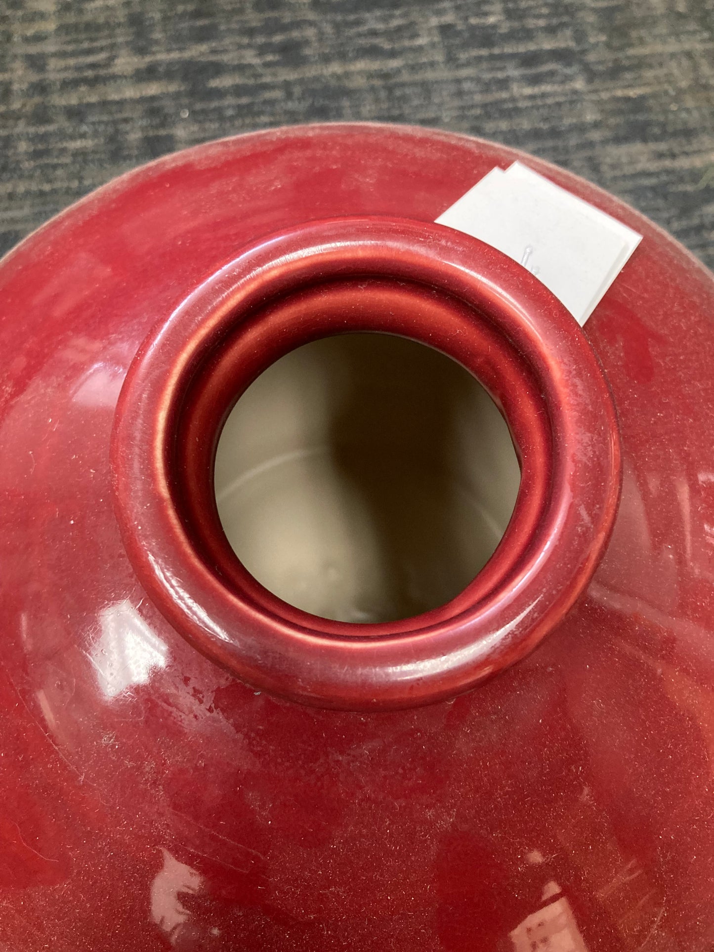 Kirkland's Home New Glossy Red Ceramic Vase
