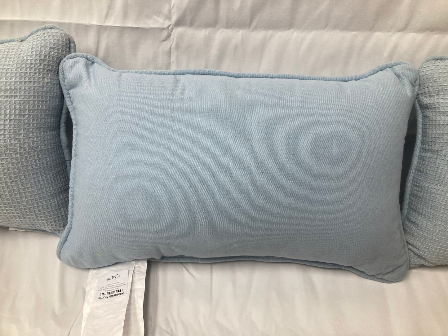 Kirkland's Home “MOM” Decorative Pillows – Embroidered Floral Design