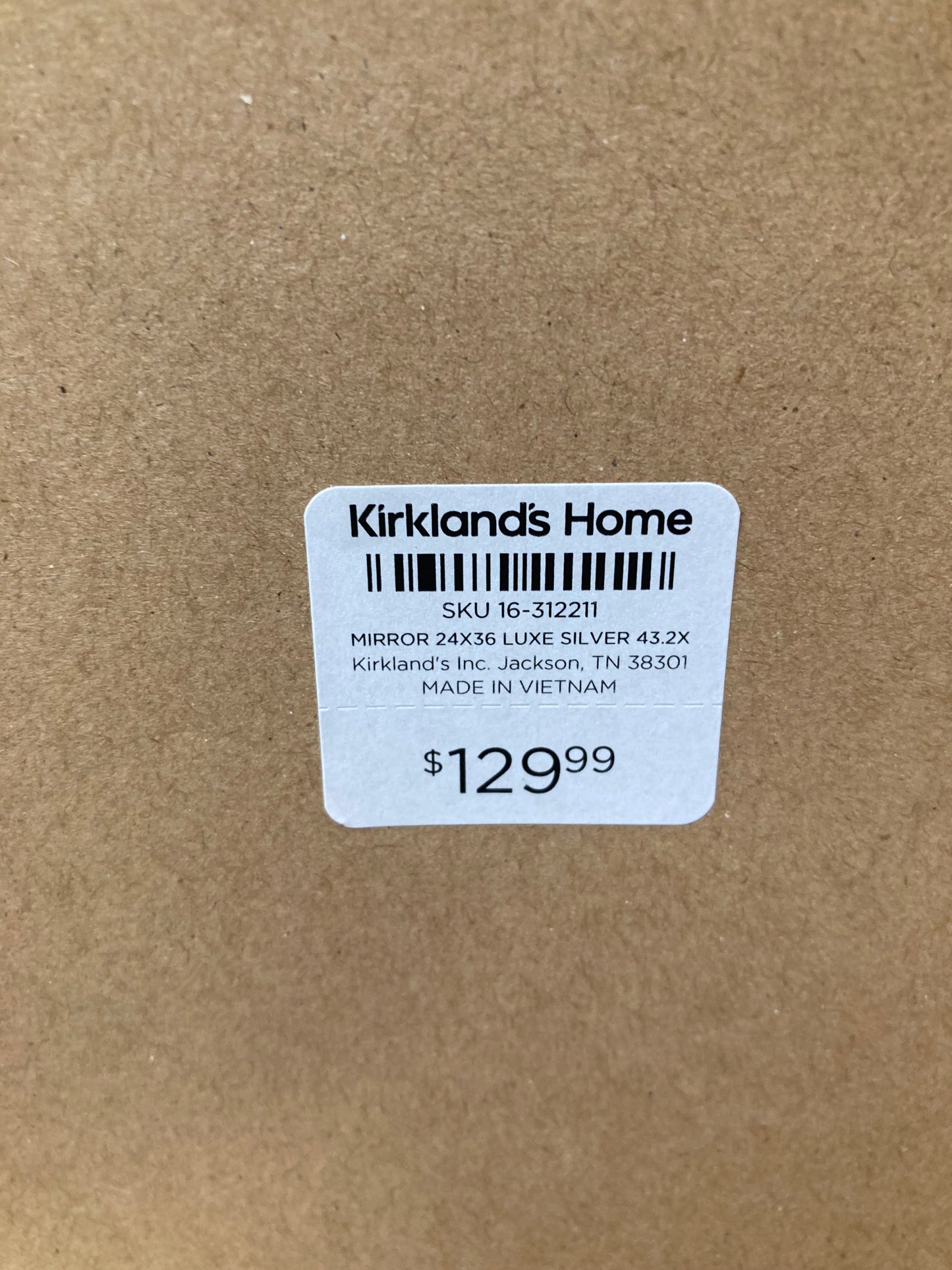 Kirkland's Home Luxe Collection Mirror – 31"x43" (2 Available)