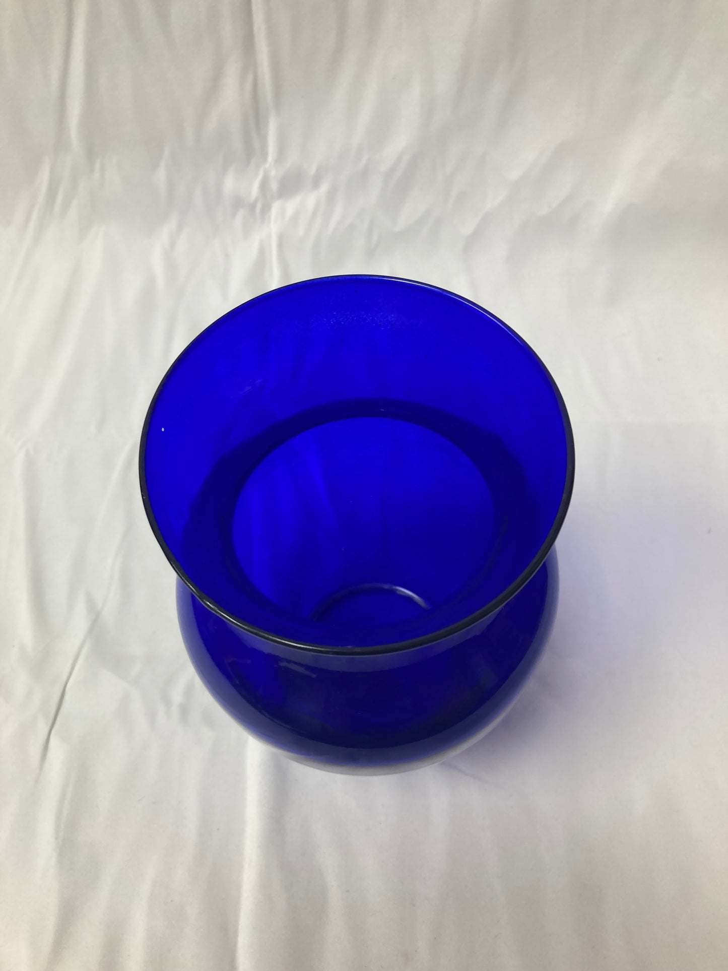 Cobalt Blue Glass Vase