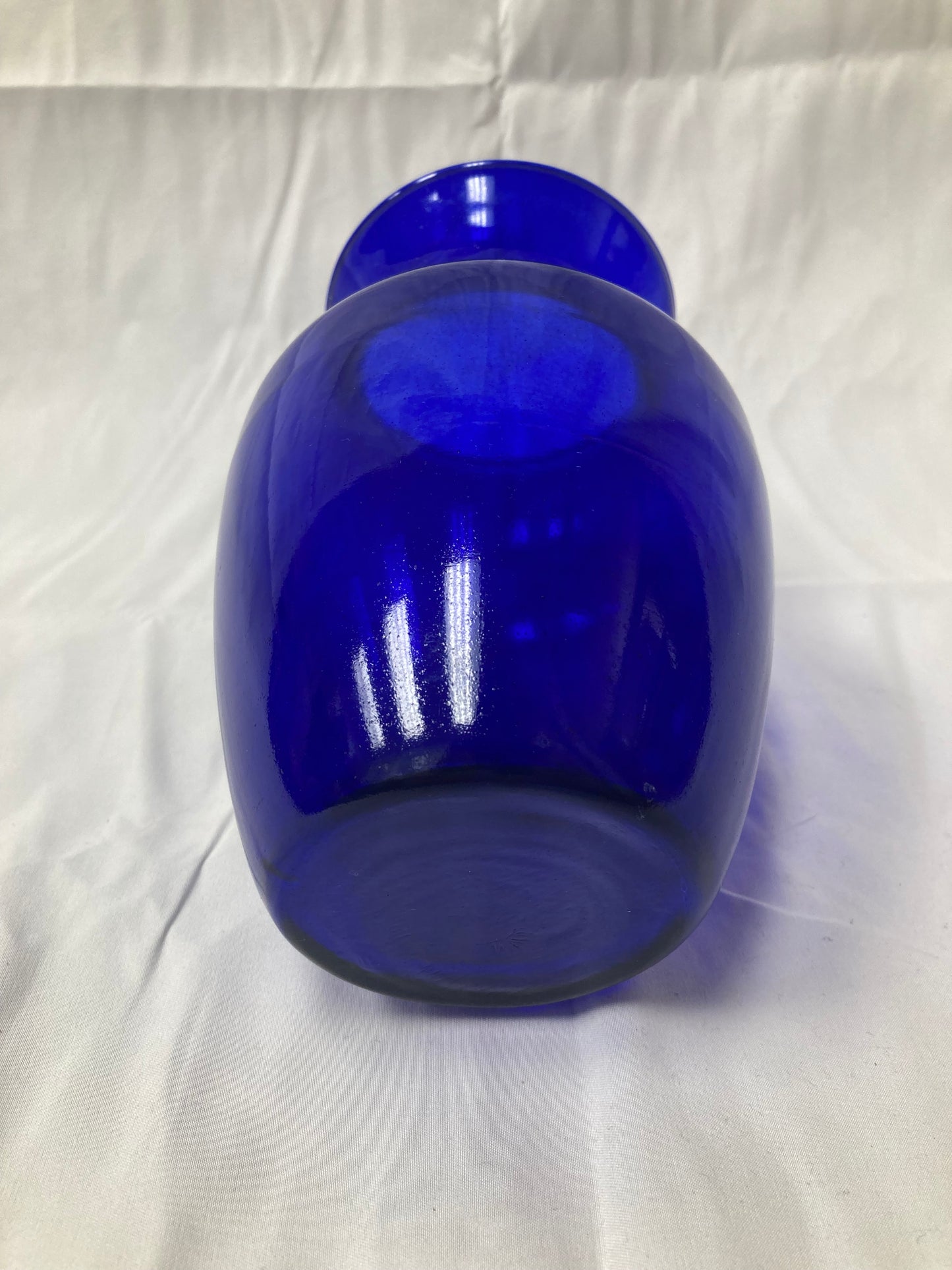 Cobalt Blue Glass Vase