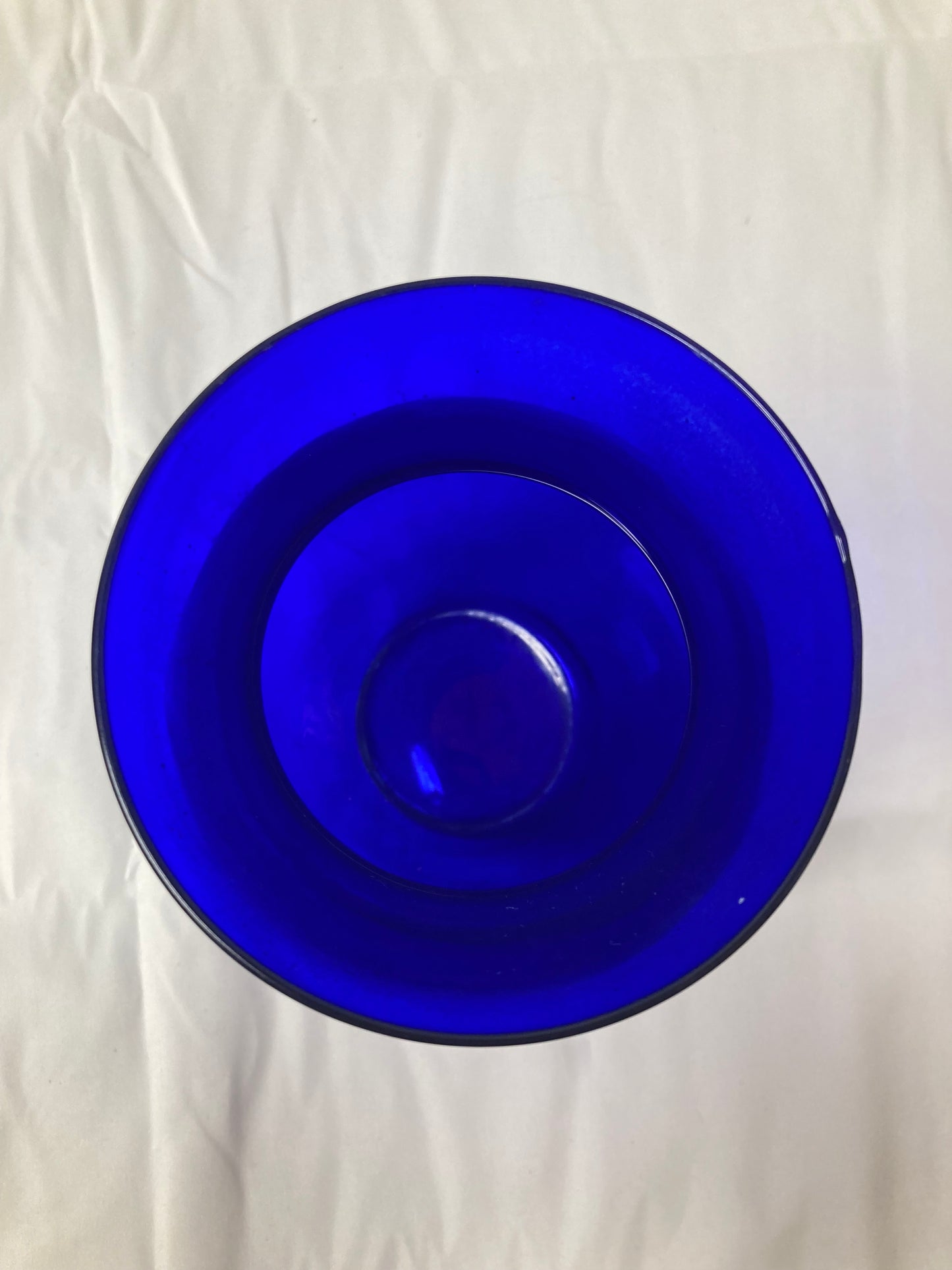 Cobalt Blue Glass Vase