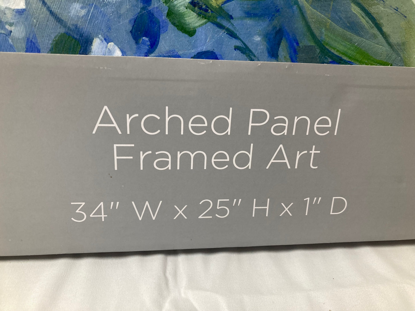 Kirkland’s Home Arched Panel “Heavenly Hydrangea” Wall Art