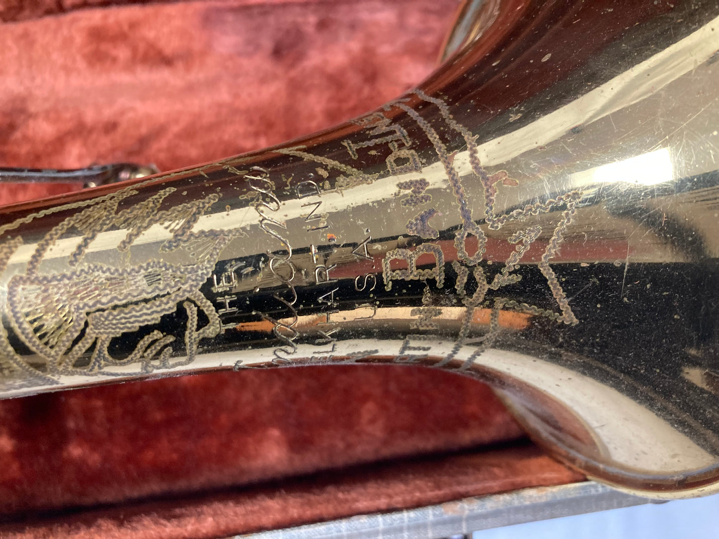 Vintage Martin Trumpet with Case and Accessories
