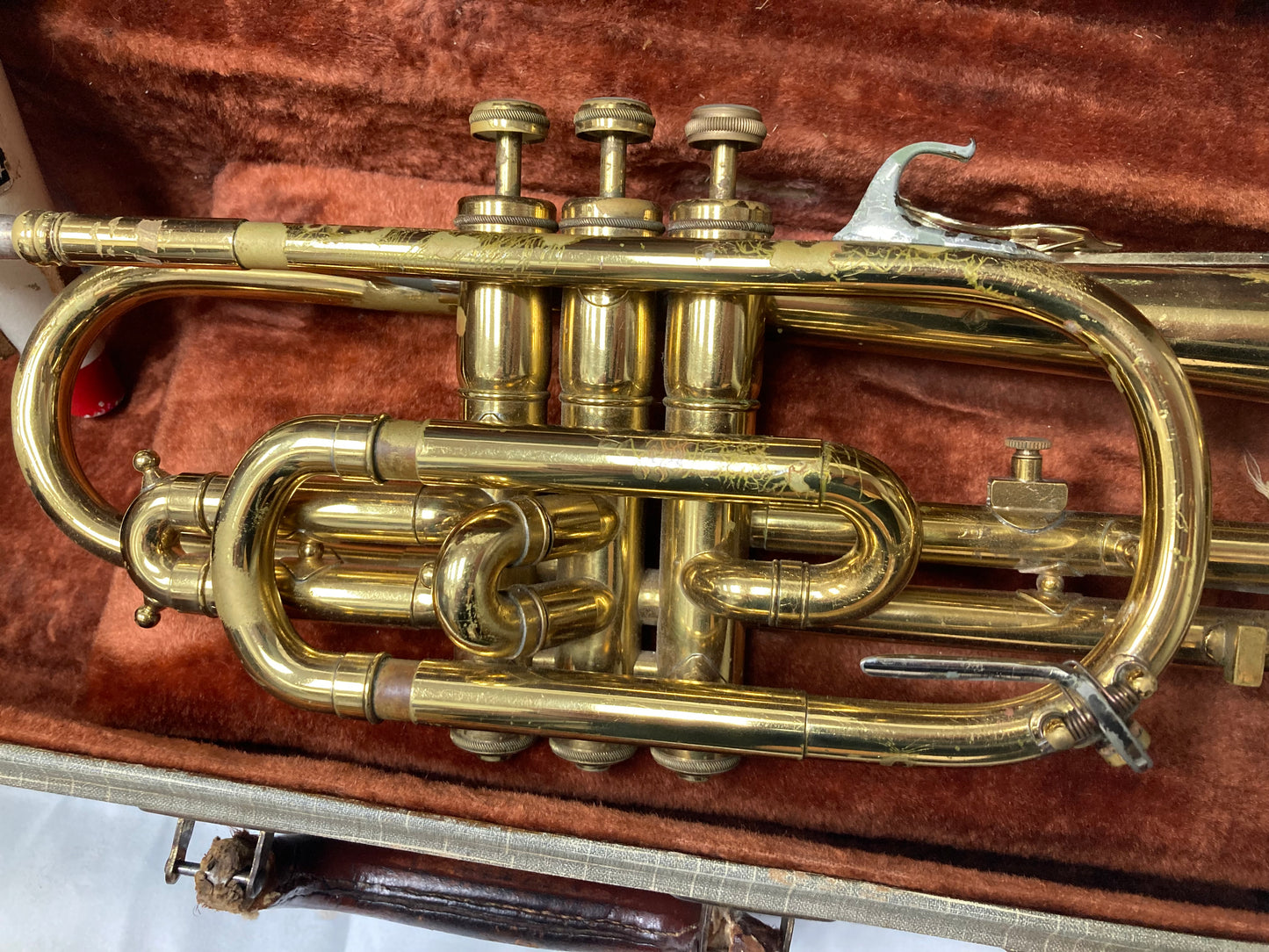 Vintage Martin Trumpet with Case and Accessories