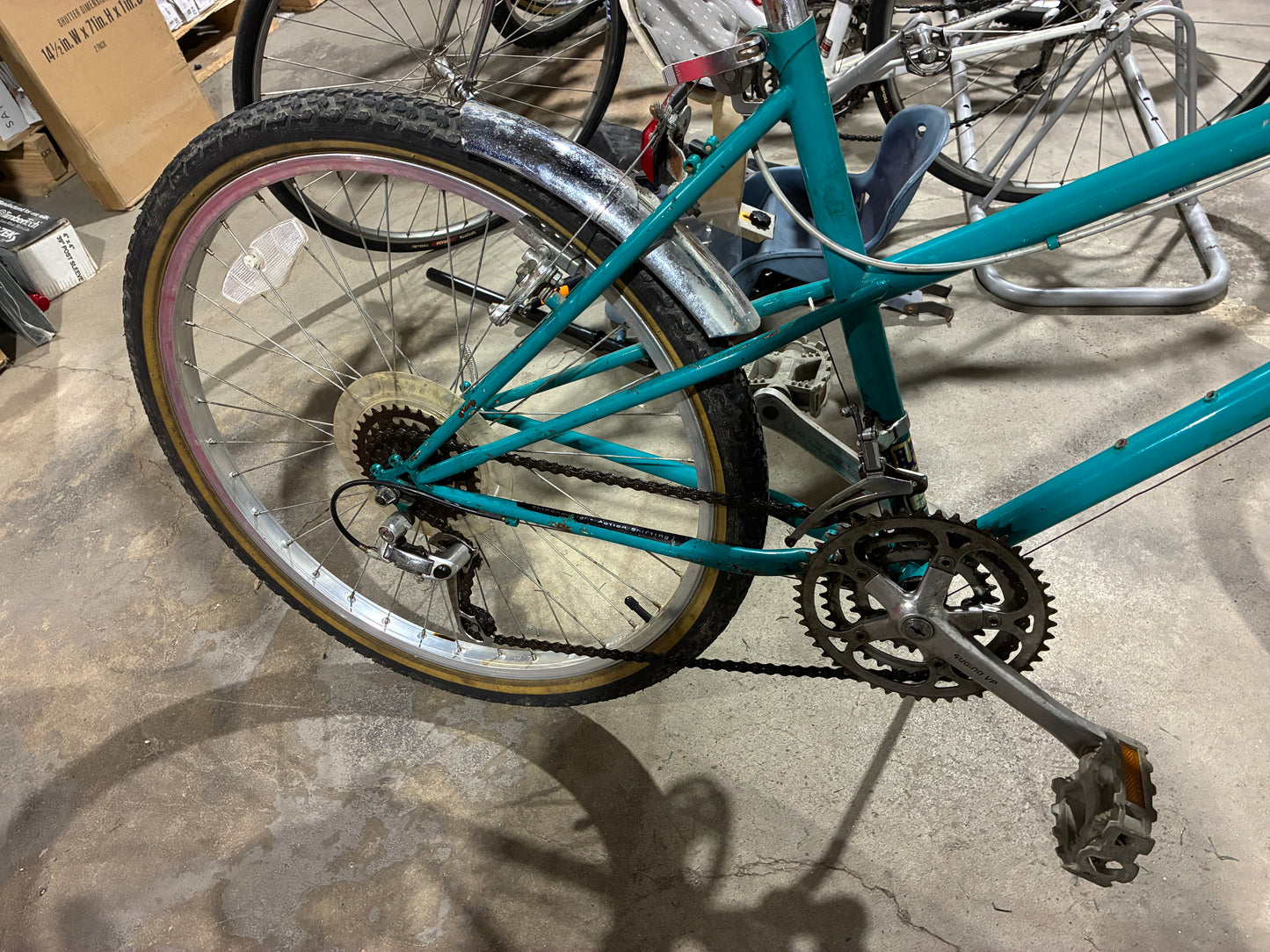 Teal Schwinn Mirada Vintage Bicycle