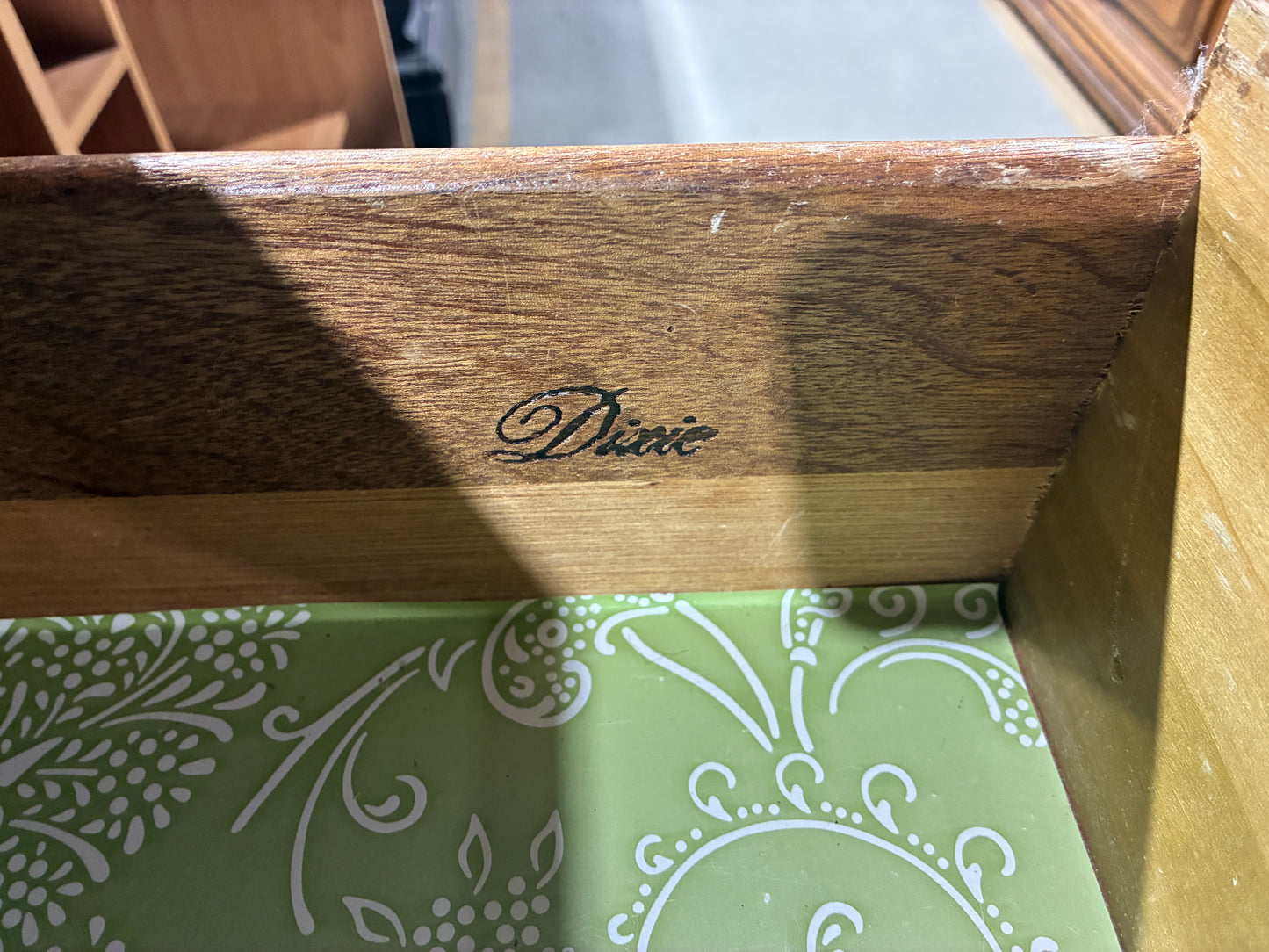 Vintage Oak Sideboard by Dixie