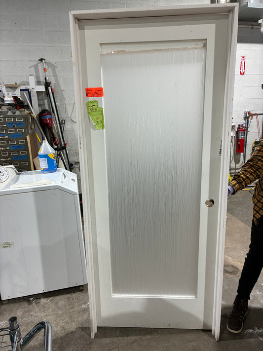 Brand New Frosted Glass Interior Door Slab
