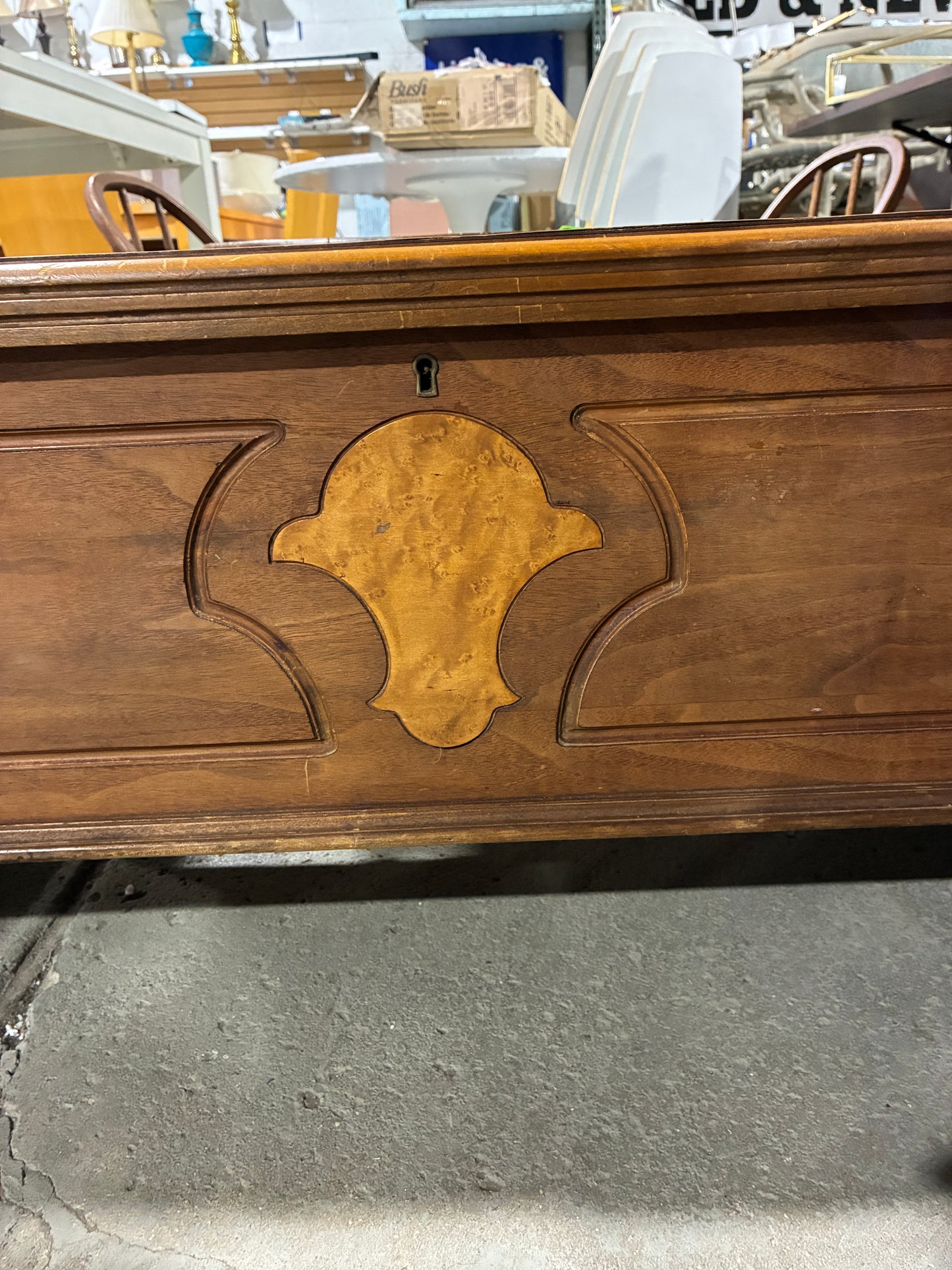 Vintage Cedar Blanket Chest