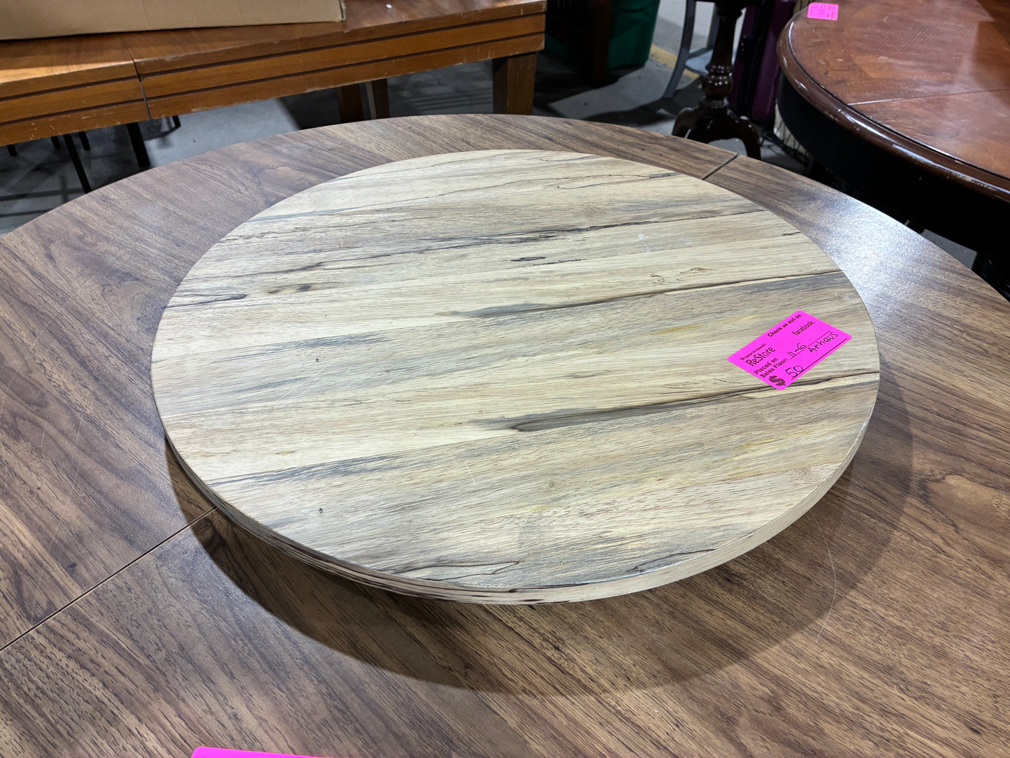 Wooden Madeira Lazy Susan