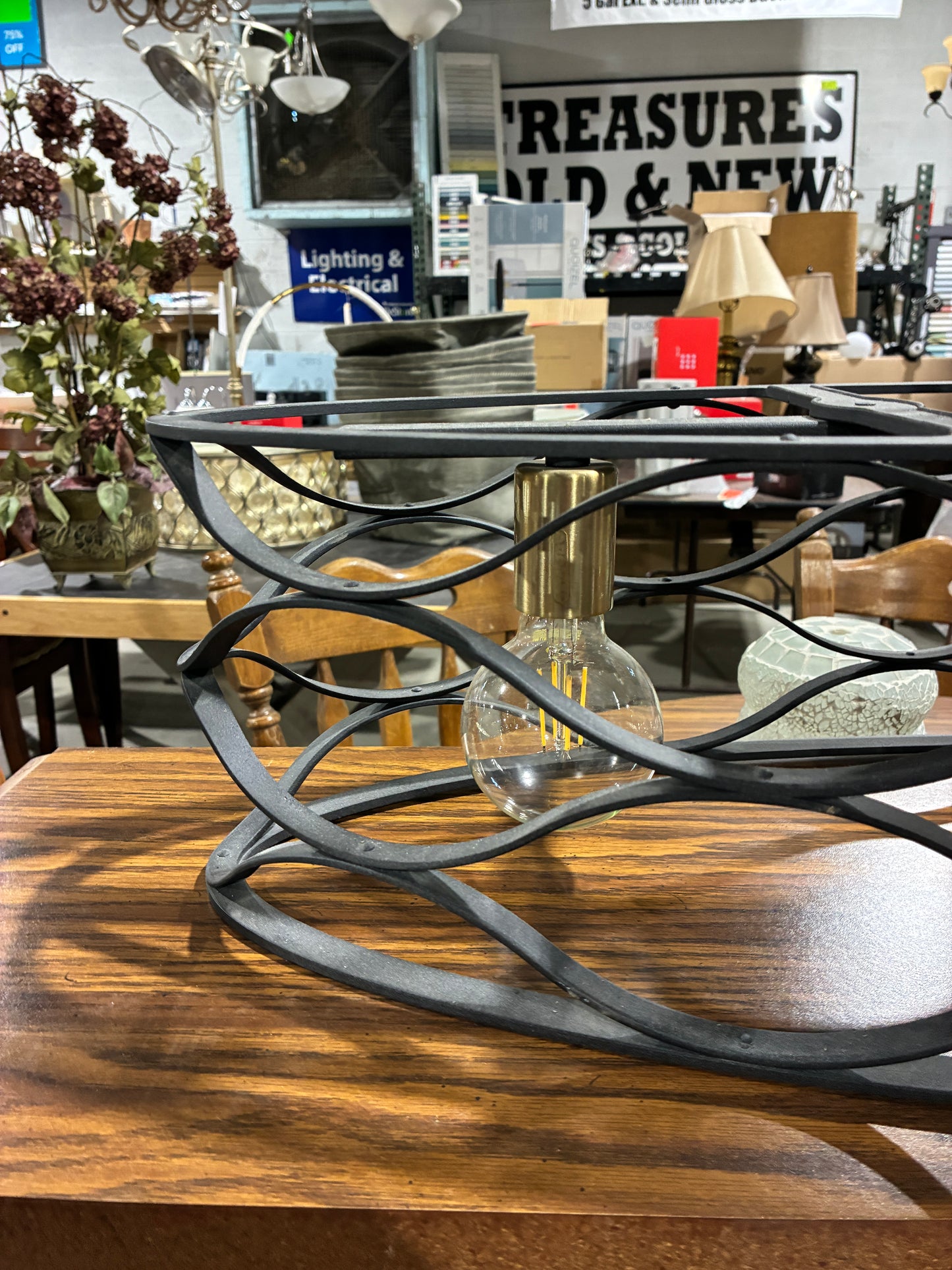 Quoizel Industrial 4-Light Island Pendant