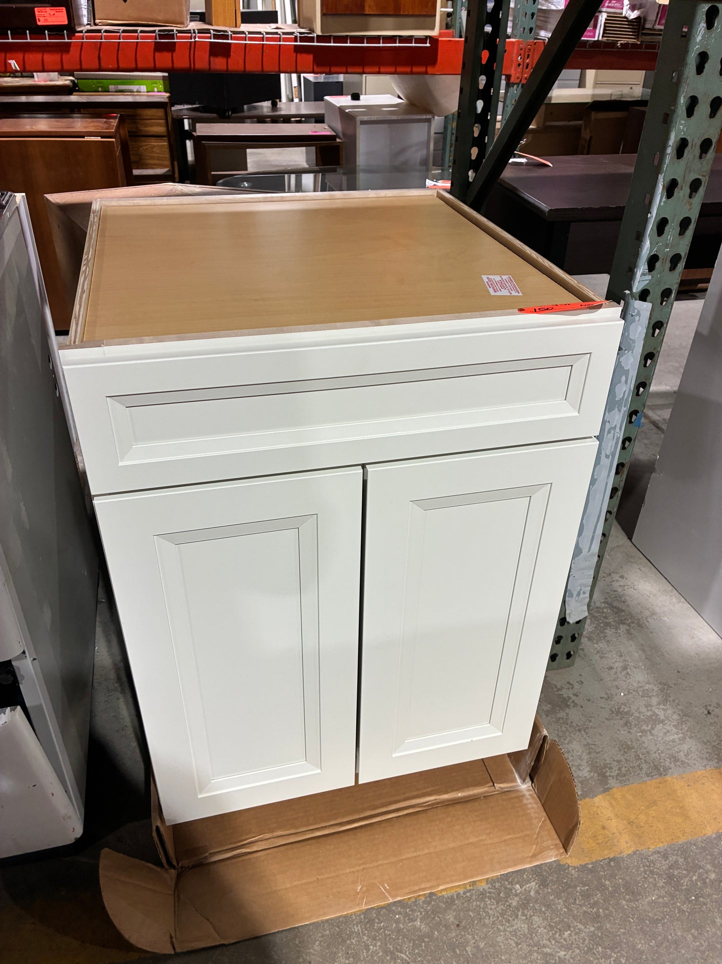 Brand New White Base Cabinet with Drawer