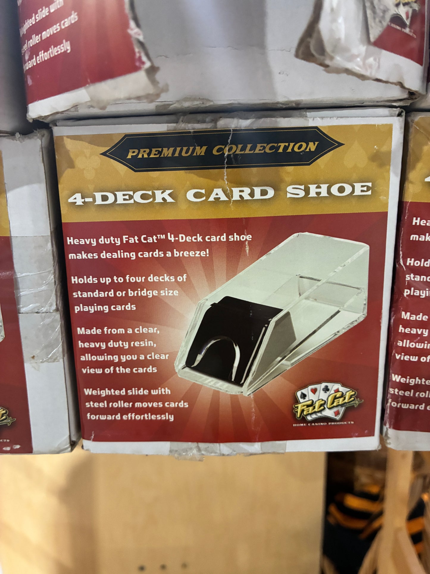 4-Deck Card Shoe – Premium Collection