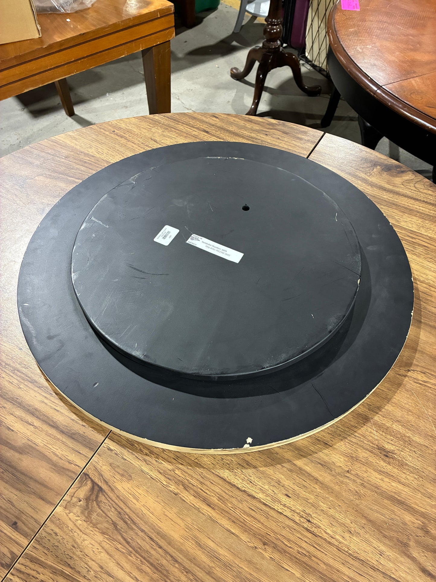 Wooden Madeira Lazy Susan