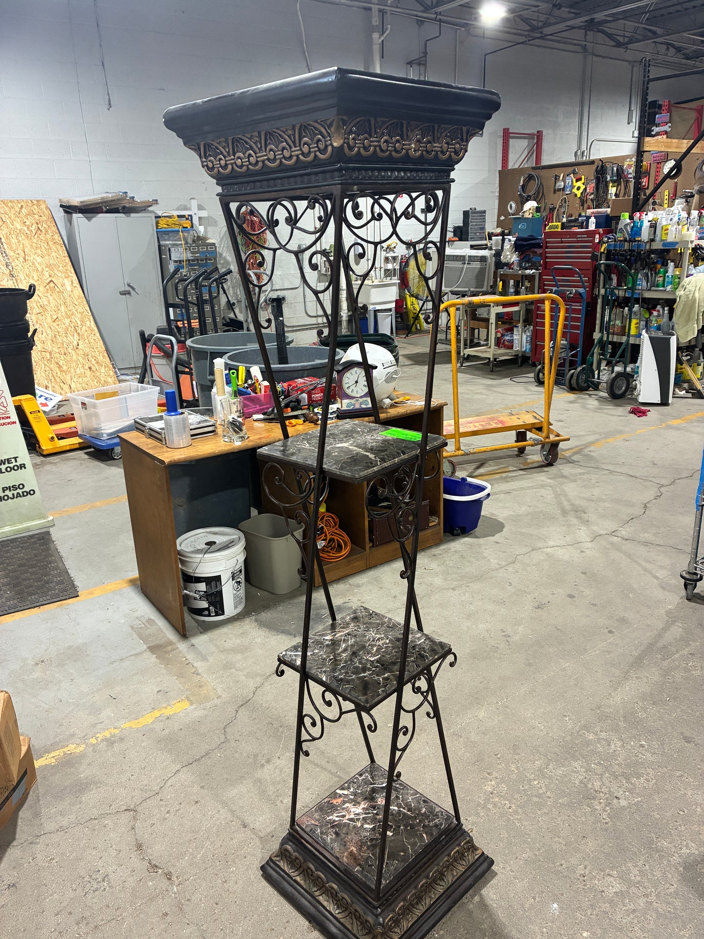 Ornate Decorative Display Pedestal