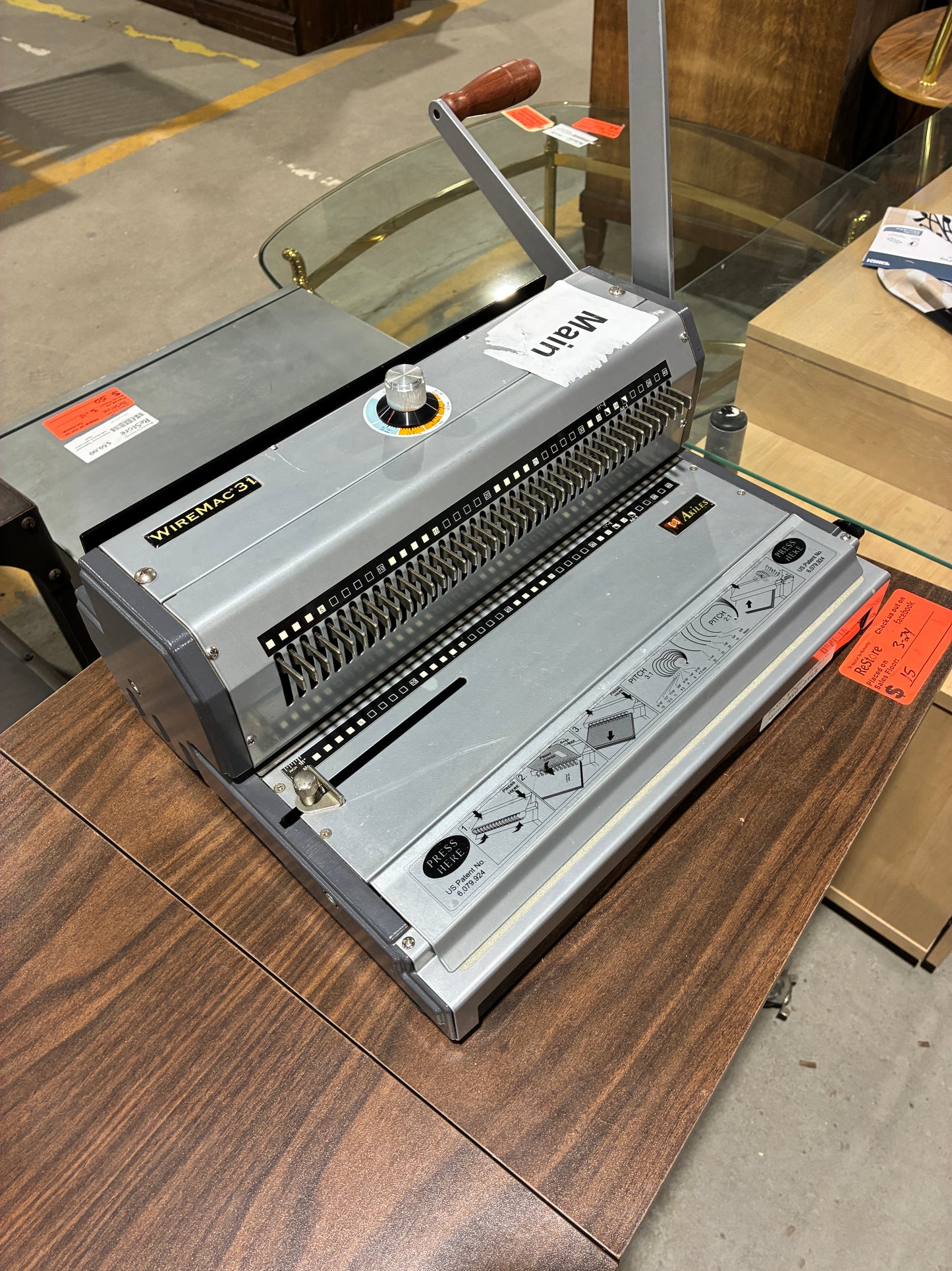 Akiles WireMac 31 Wire Binding Machine