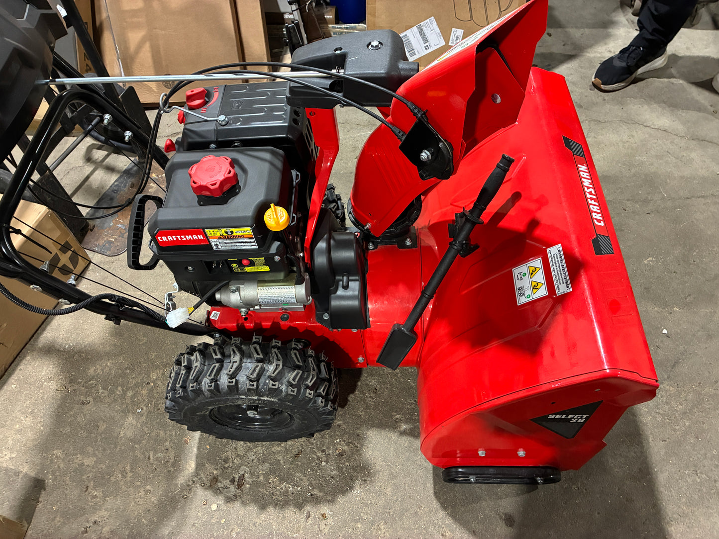 Craftsman Select 28" Two-Stage Snow Blower