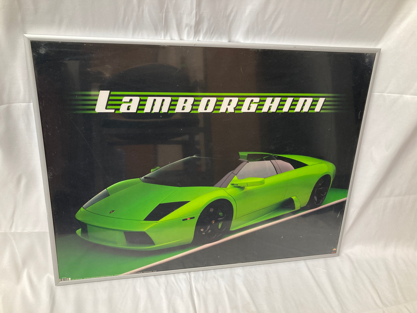 Framed Lamborghini Poster