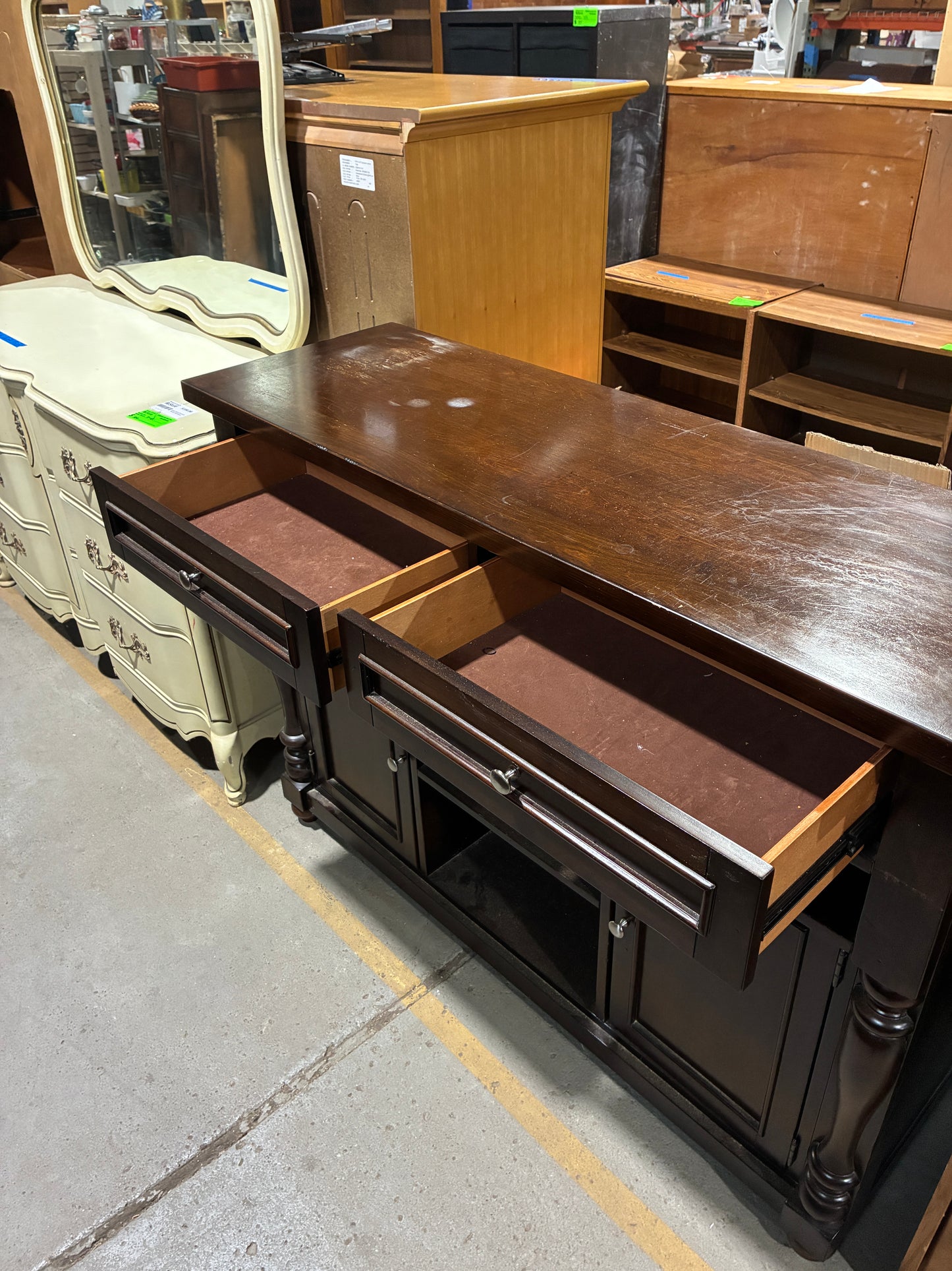 Espresso Wine & Bar Cabinet