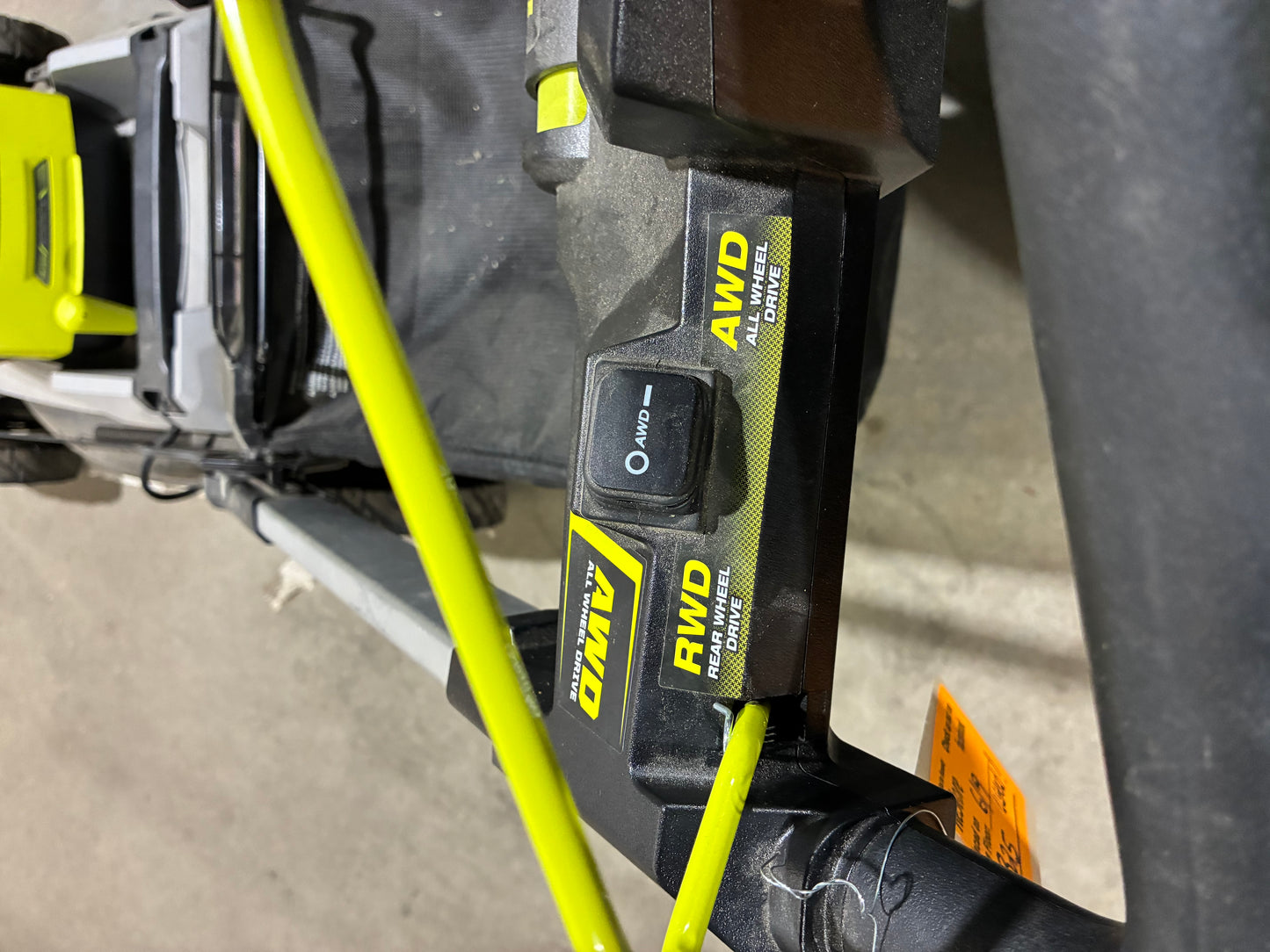 Ryobi 40V HP Brushless AWD 21" Battery-Powered Lawn Mower with Batteries & Charger